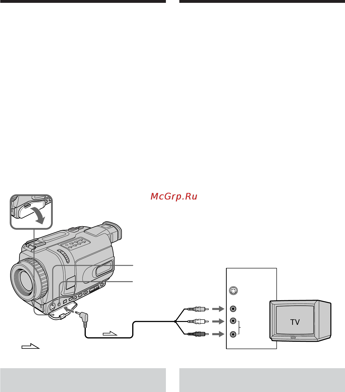 Sony DCR-TRV740E [50/288] Просмотр записей на экране телевизора