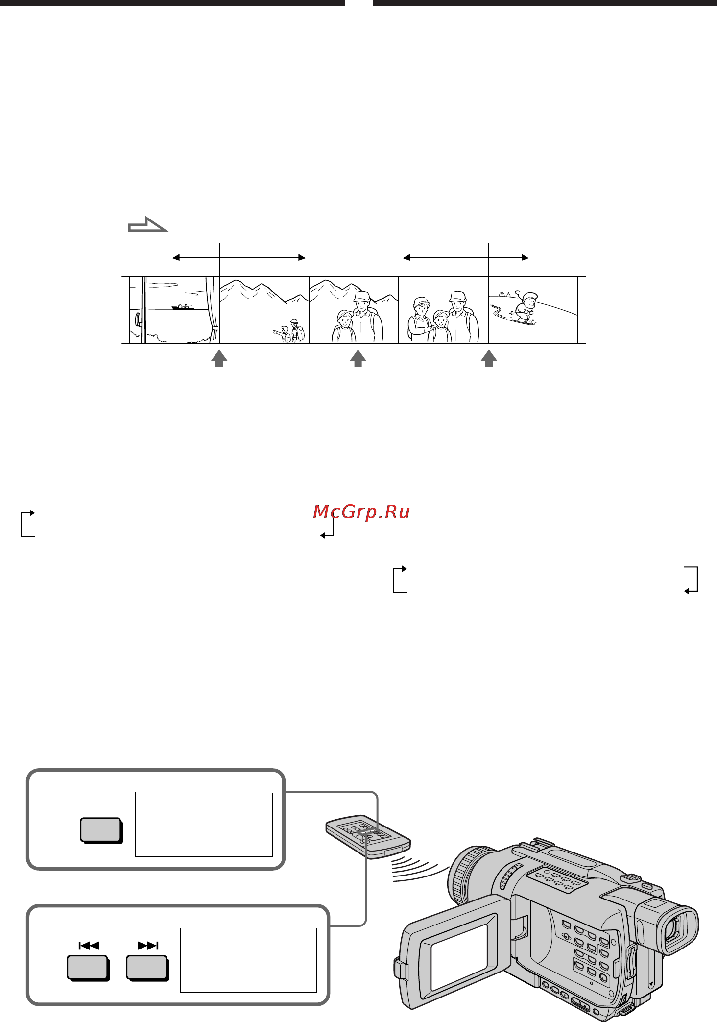 Sony DCR-TRV240E [90/288] Поиск записи по дате функция date search