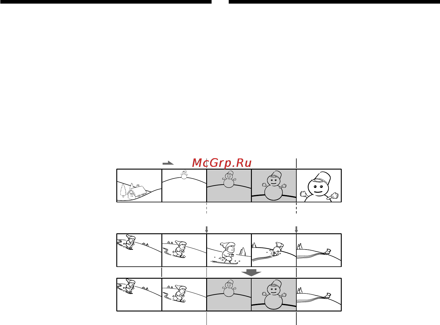 Sony DCR-TRV235E [104/216] Inserting a scene from a vcr insert editing