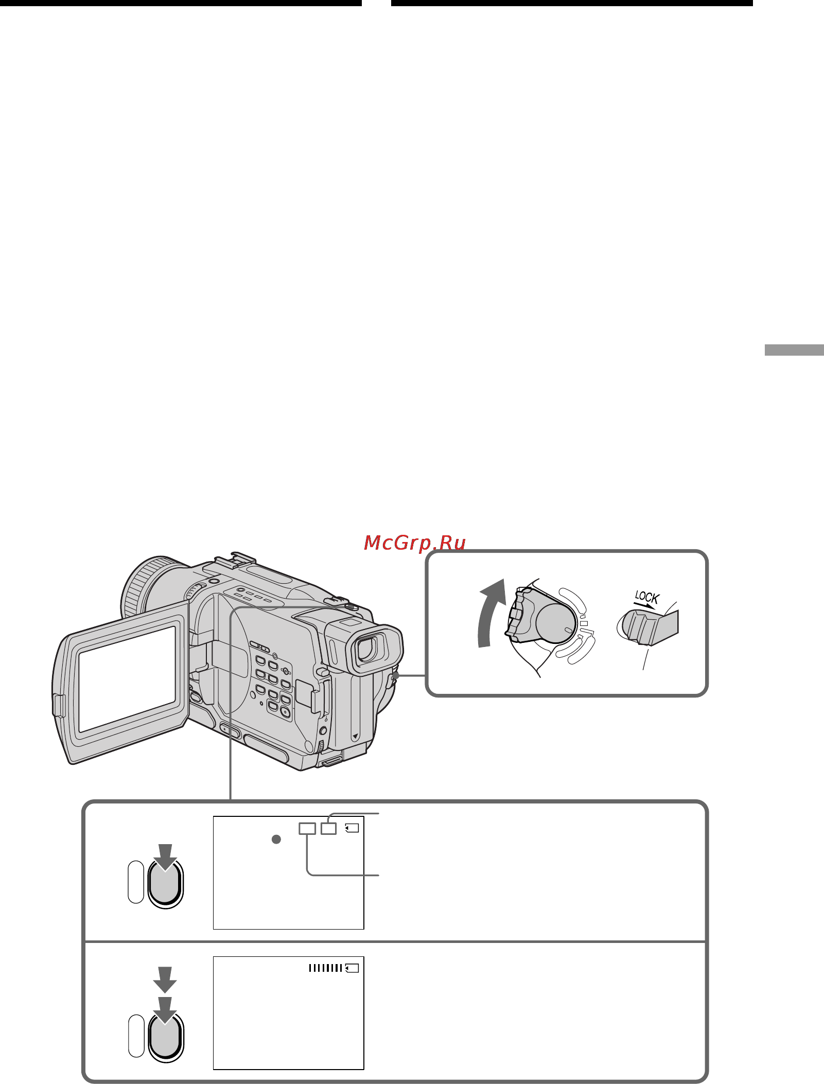 Sony DCR-TRV530E [129/216] Recording still images on memory stick memory photo recording