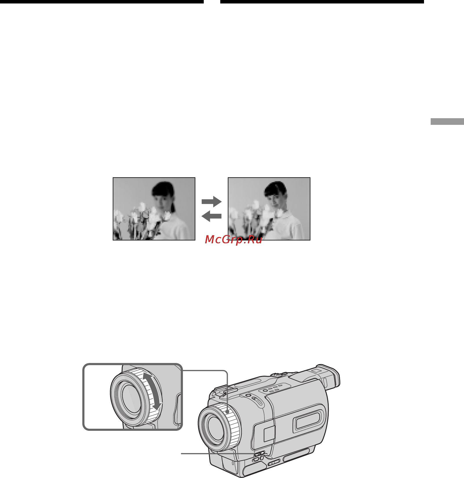 Sony DCR-TRV235E [65/216] Focusing manually