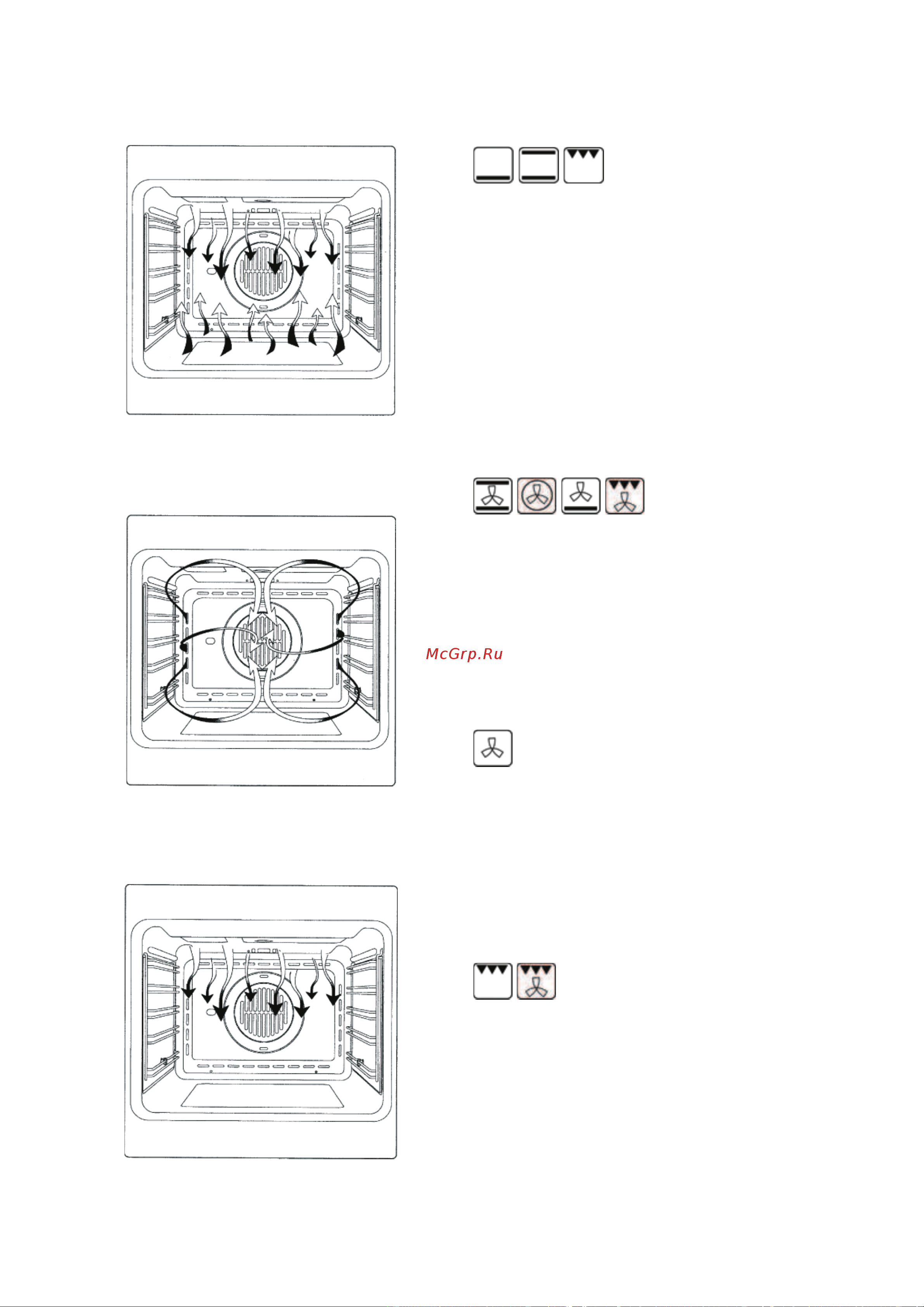 Kaiser HC 5040 Ws [22/72] Operation functions of the oven