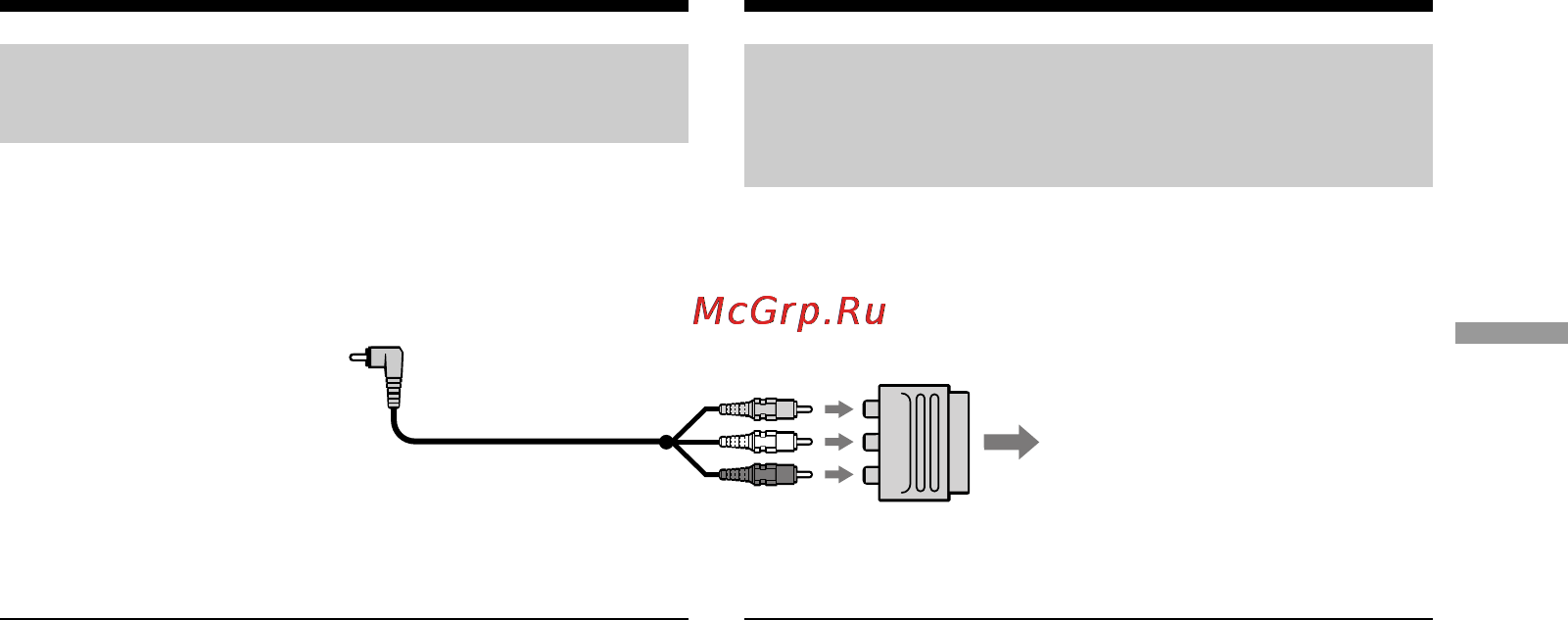 Sony DCR-TRV125E [39/168] If your tv vcr has a 21 pin connector euroconnector