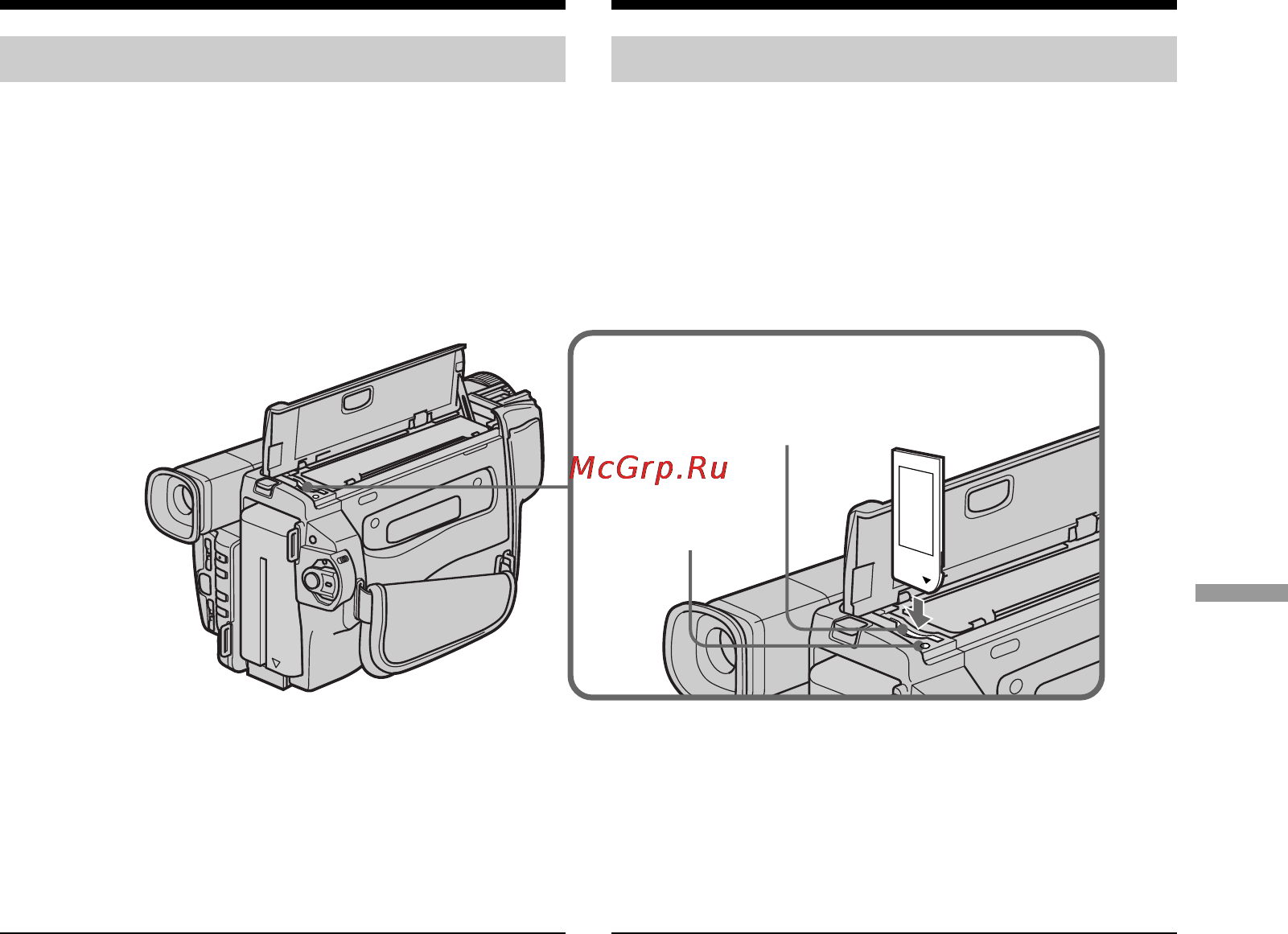 Sony DCR-TRV120E [93/168] Inserting memory stick