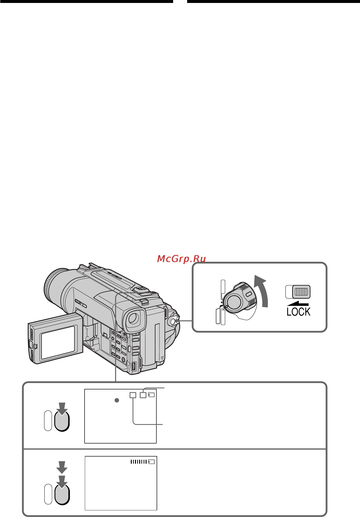 Sony DCR-TRV125E [96/168] Recording still images on memory stick memory photo recording