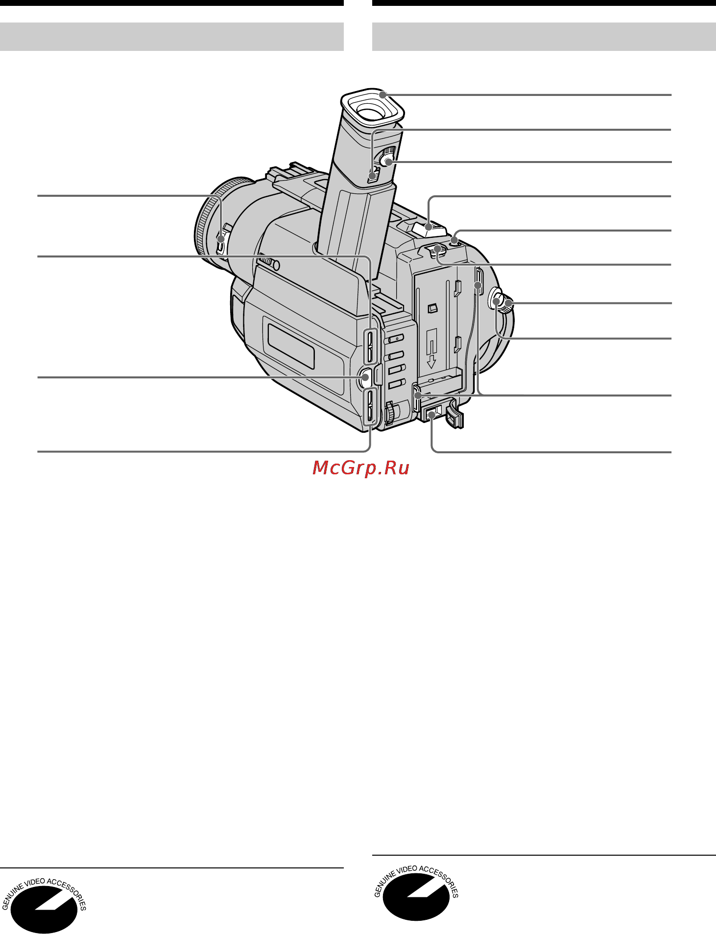 Sony DCR-TRV210E [108/120] Quick reference