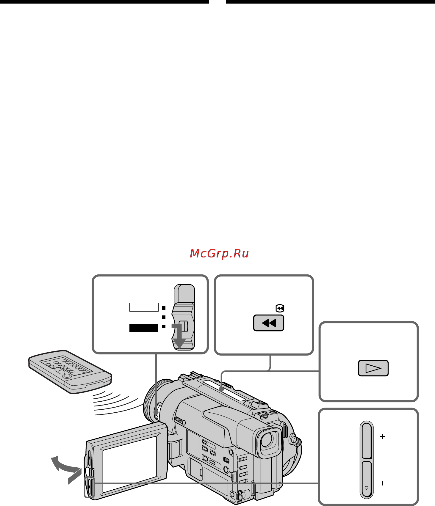 Sony DCR-TRV210E [32/120] Playback basics