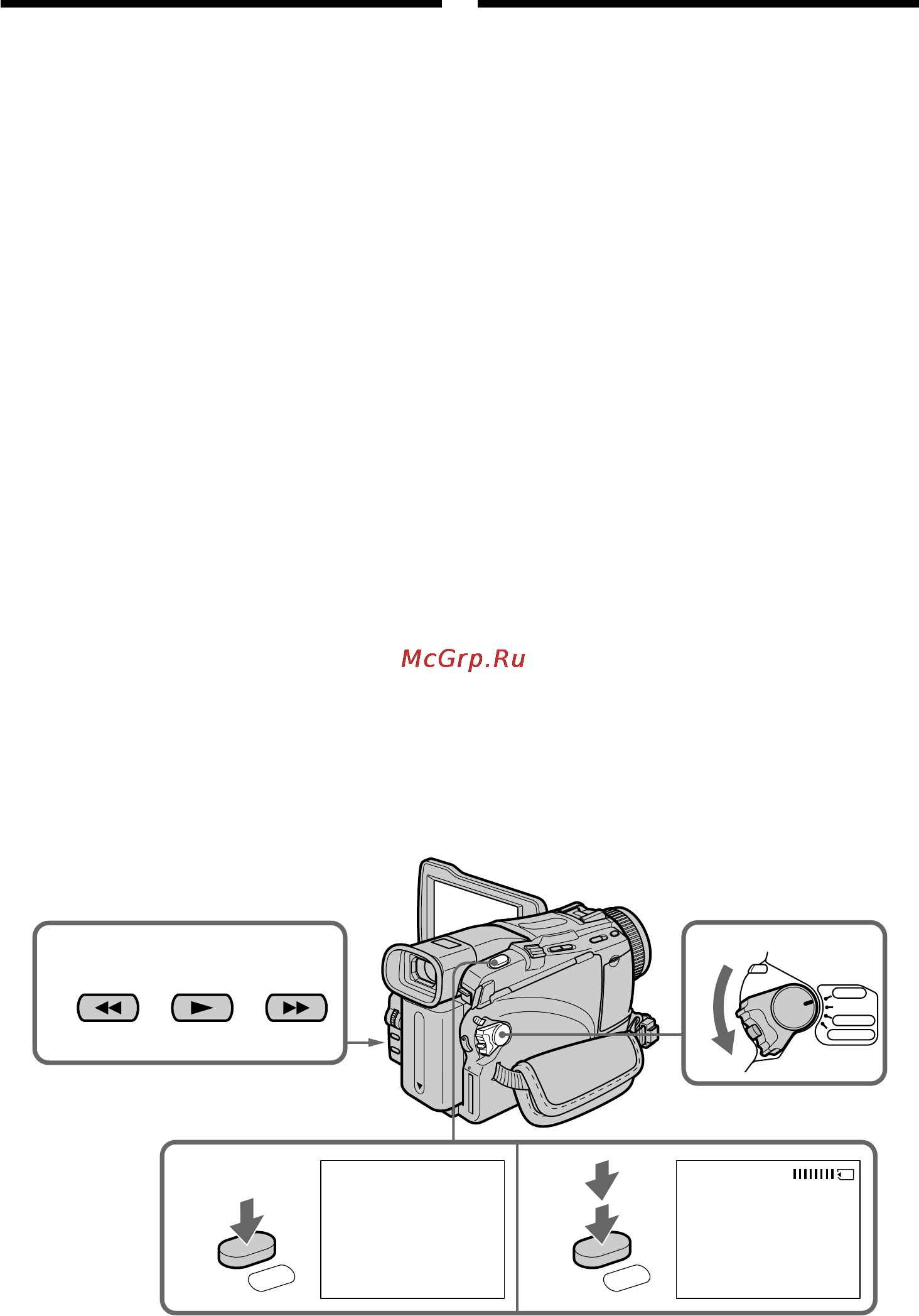 Sony DCR-TRV24E [156/304] Recording an image from a tape as a still image