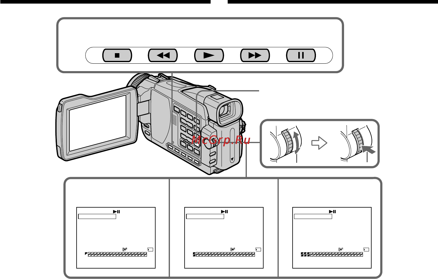 Sony DCR-TRV118E [176/304] Запись смонтированных изображений с ленты как движущегося изображения цифровой монтаж программы на memory stick