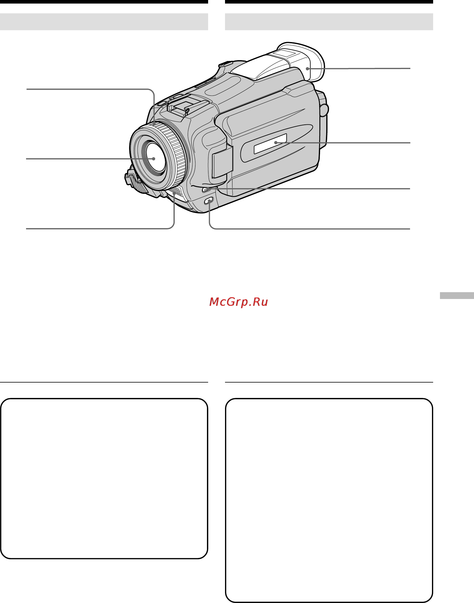 Sony DCR-TRV25E [291/304] Identifying parts and controls