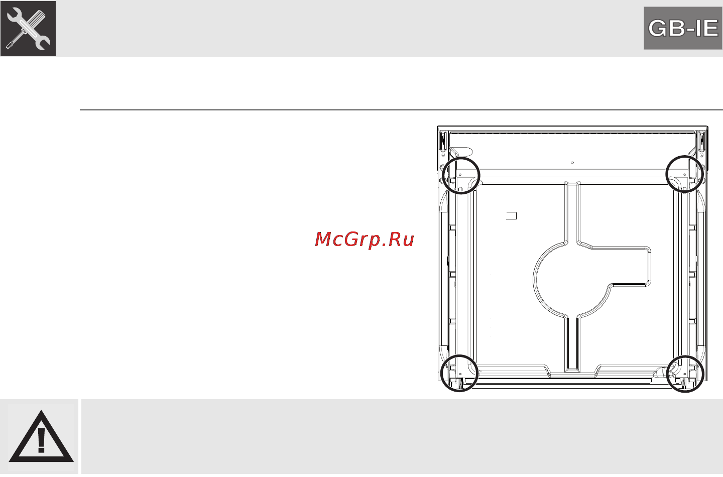 Smeg F608SN [27/30] Instructions for the installer