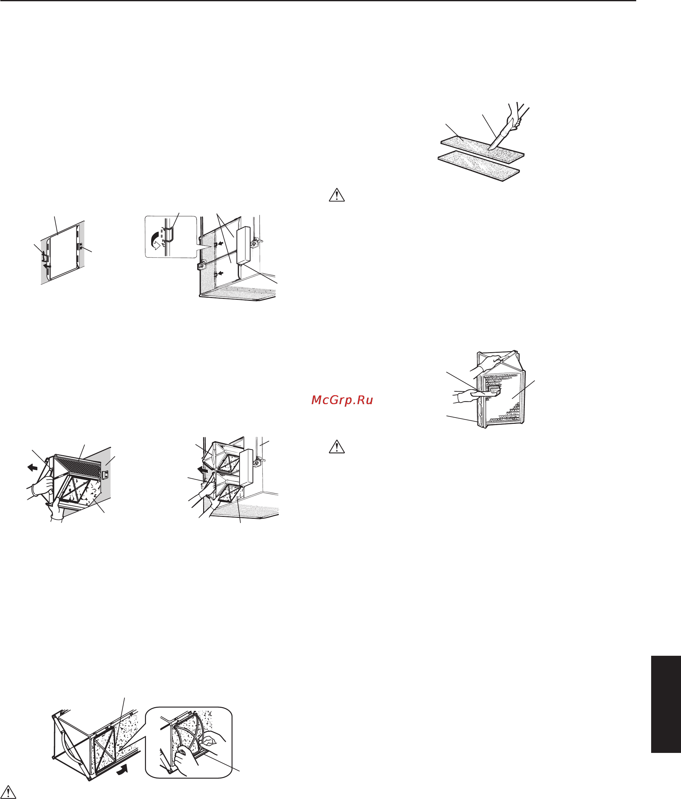 Mitsubishi Electric LGH-50RX5-E [3/4] Техническое обслуживание