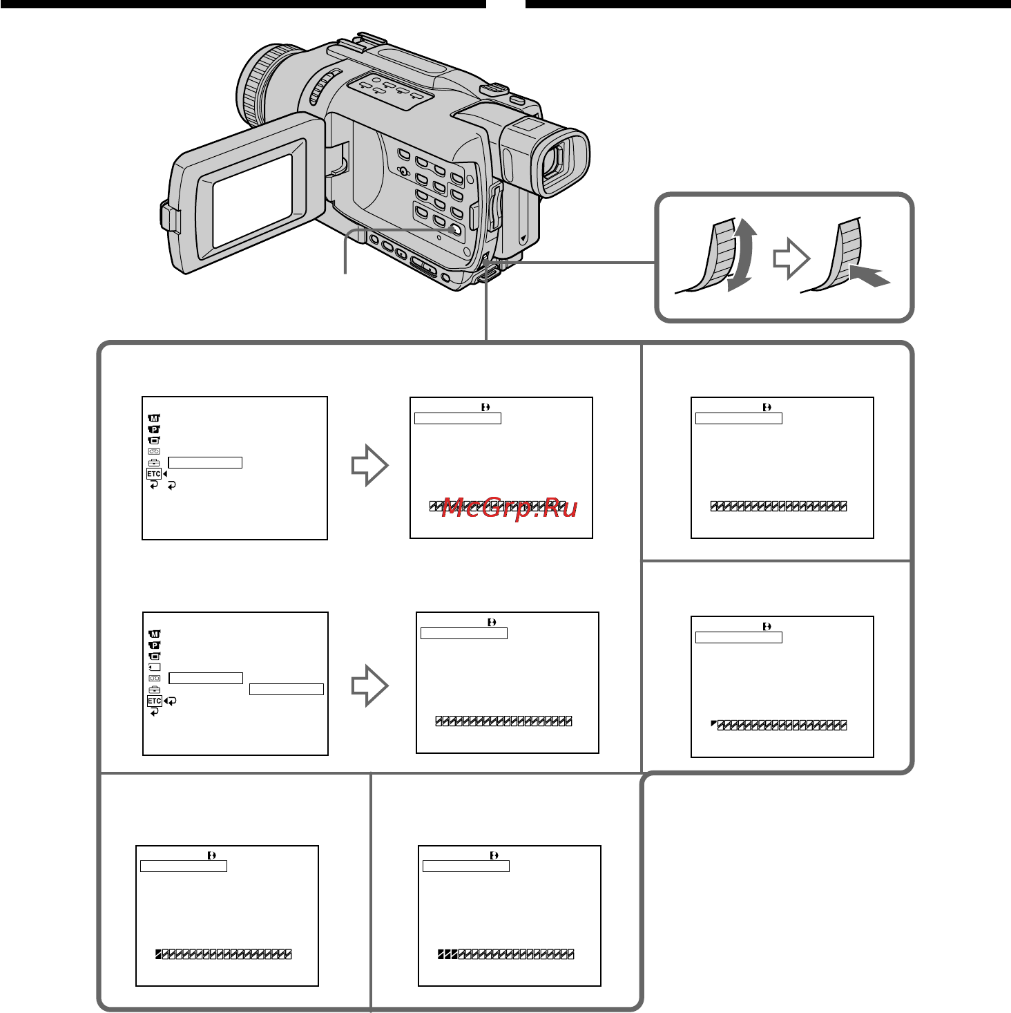 Sony DCR-TRV238E [110/268] Dubbing only desired scenes digital program editing on tapes