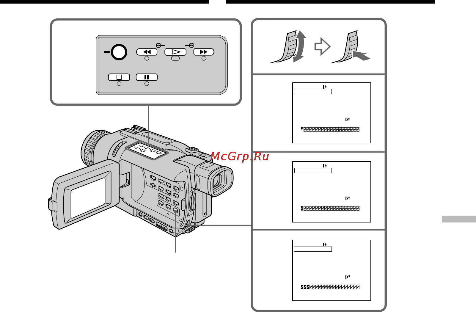 Sony DCR-TRV238E [181/268] Recording edited pictures as a moving picture digital program editing on memory stick s