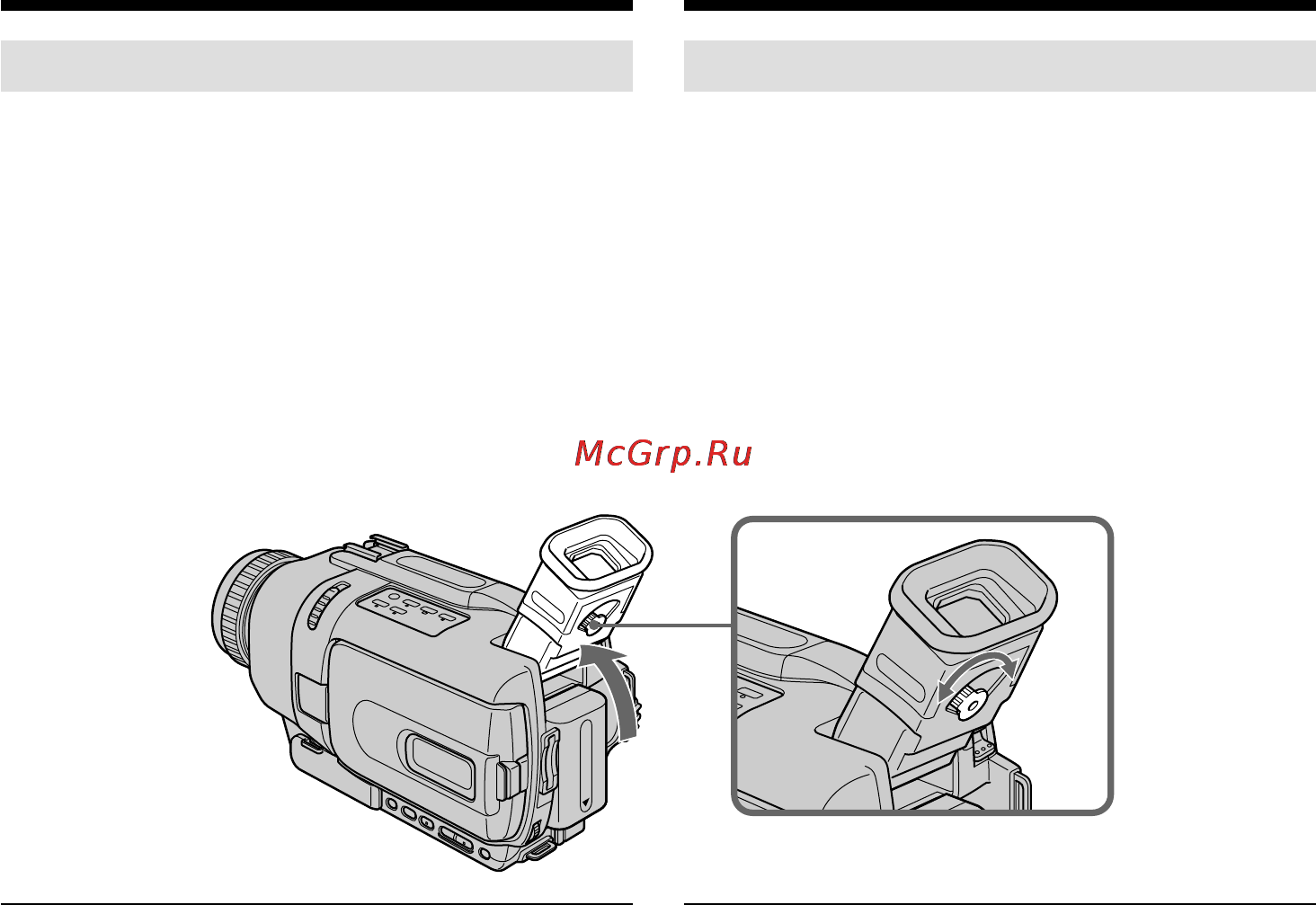 Sony DCR-TRV239E [32/268] Adjusting the viewfinder