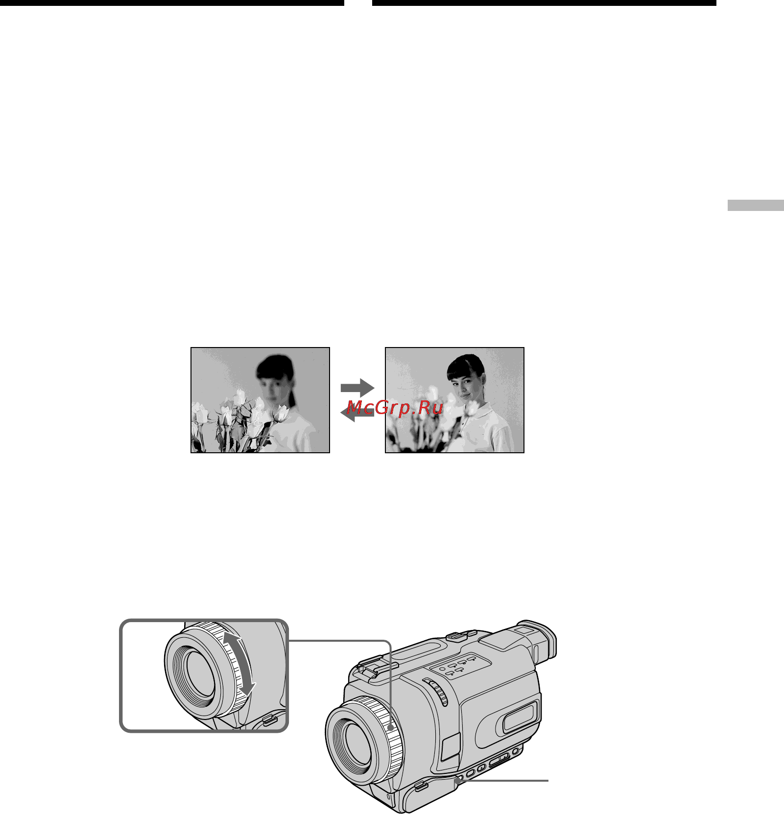 Sony DCR-TRV238E [69/268] Focusing manually