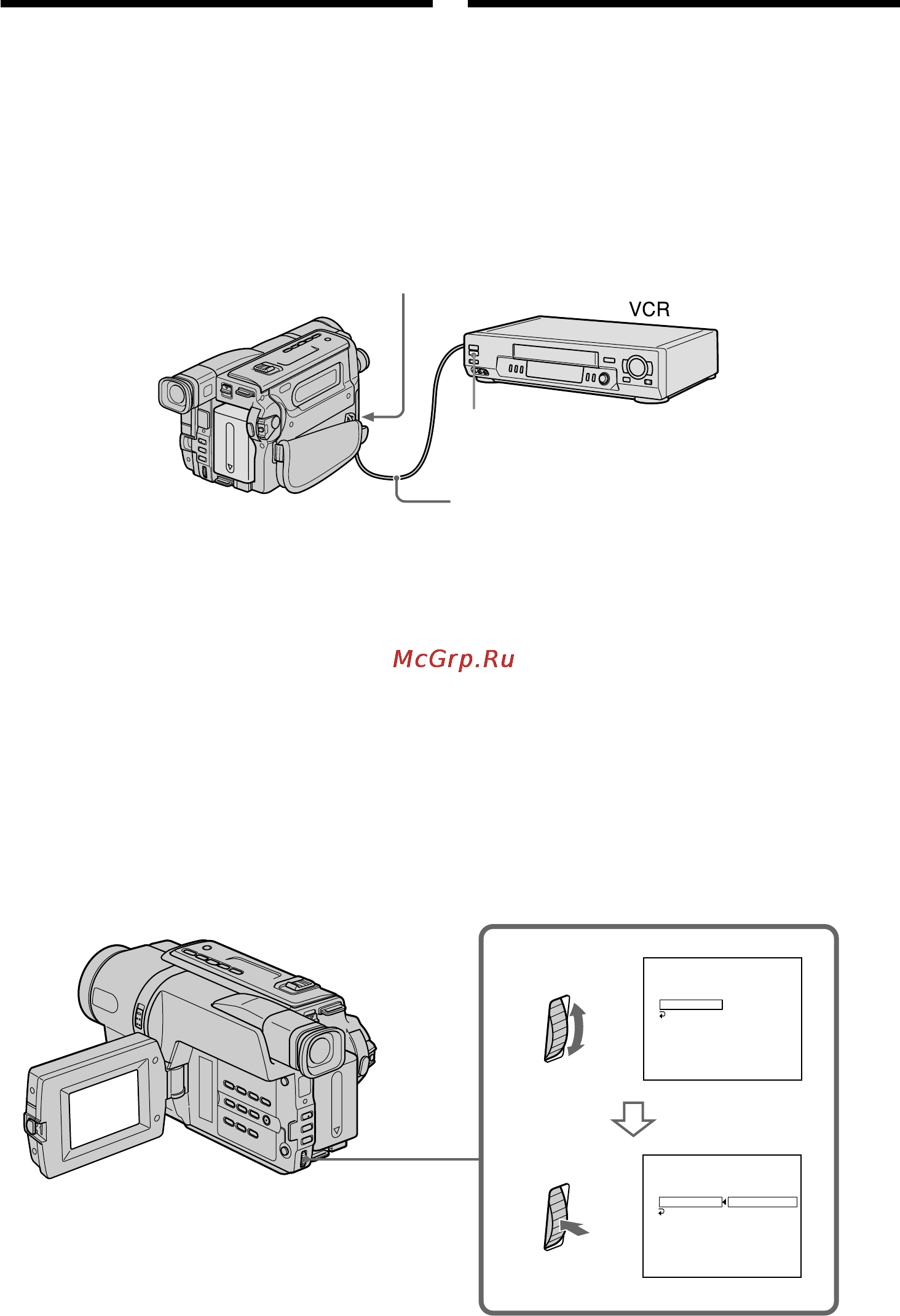 Sony CCD-TRV408E [106/204] Dubbing a tape easily easy dubbing