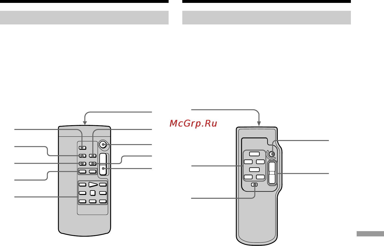 Sony CCD-TRV408E [197/204] Identifying the parts and controls