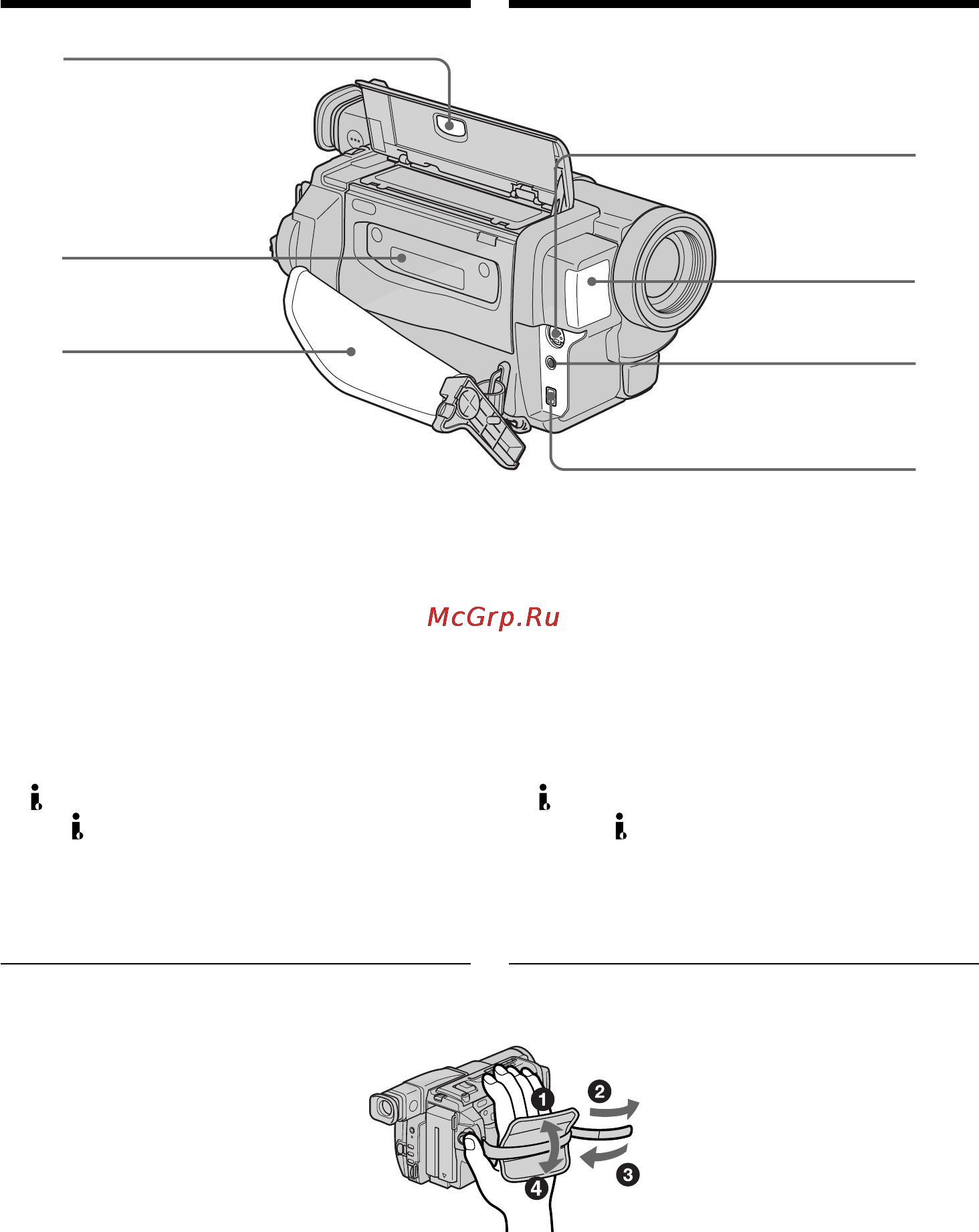 Sony DCR-TRV130E [132/140] Identifying the parts and controls