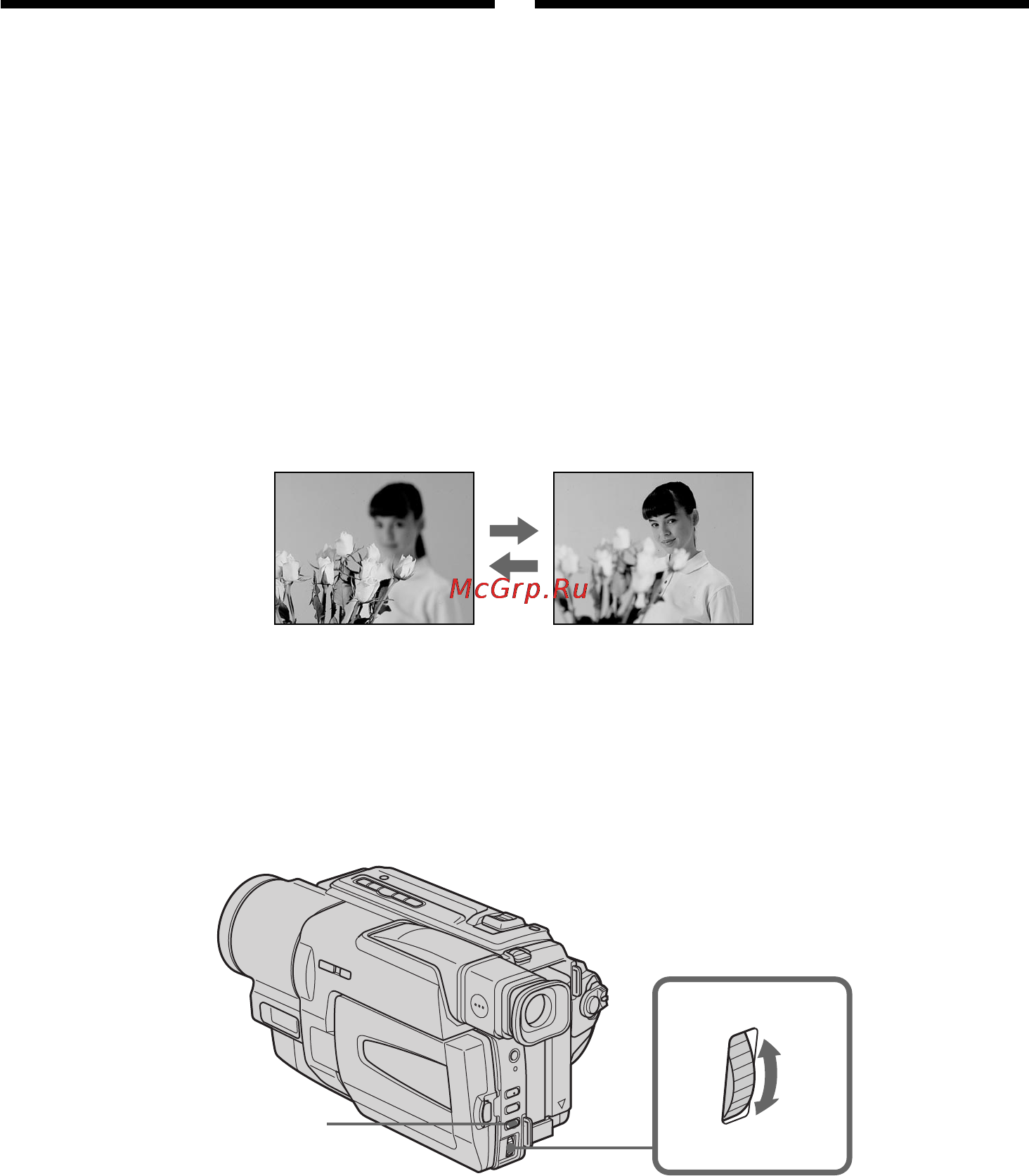 Sony DCR-TRV130E [60/140] Focusing manually