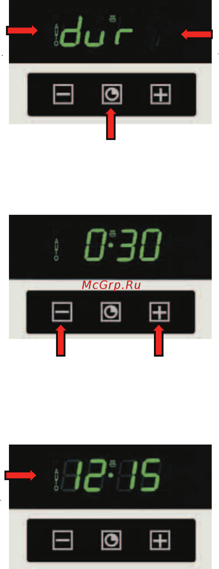 Kaiser HGE 5508 KB [42/80] Setting the cooking time
