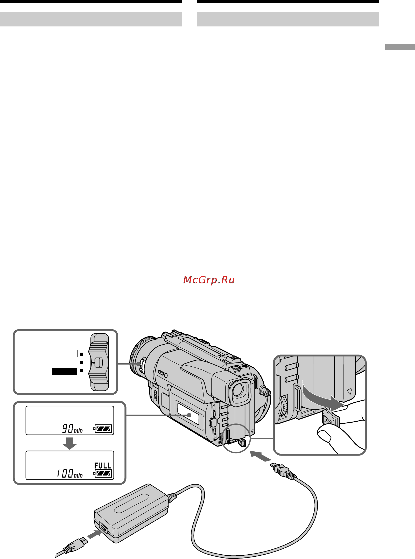 Sony DCR-TRV110E [13/120] Á ﬂ í ú âèìó ó îóí