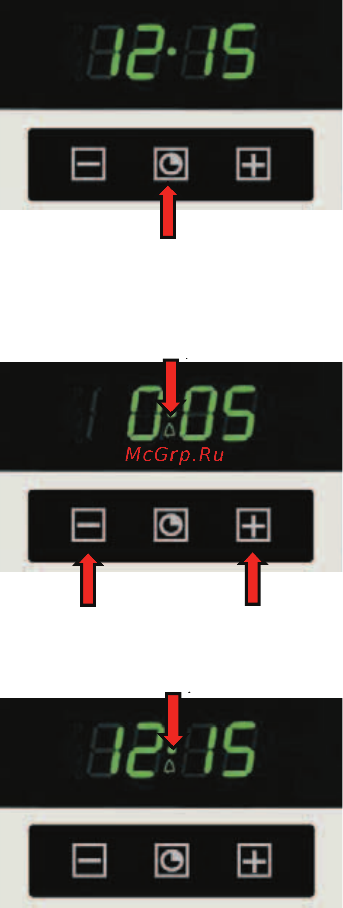 Kaiser HGE 60500 MW [44/84] Electronic countdown timer
