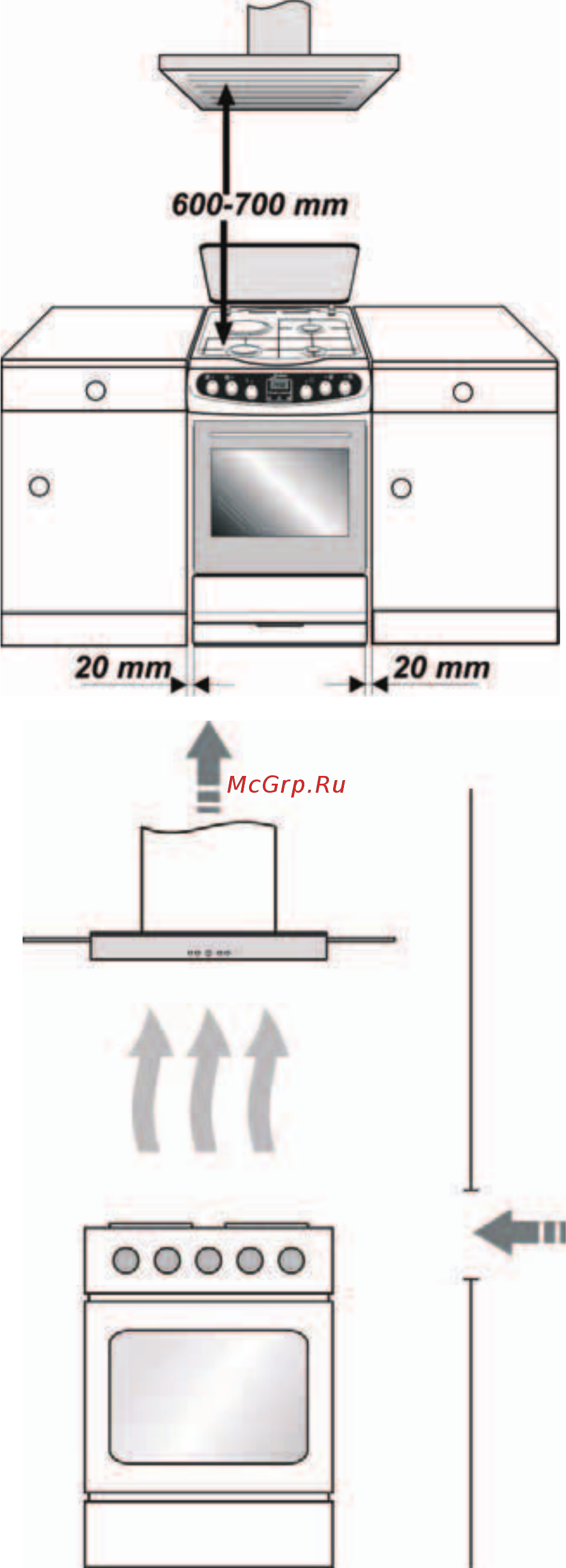 Kaiser HGG 61531R [6/84] Installation