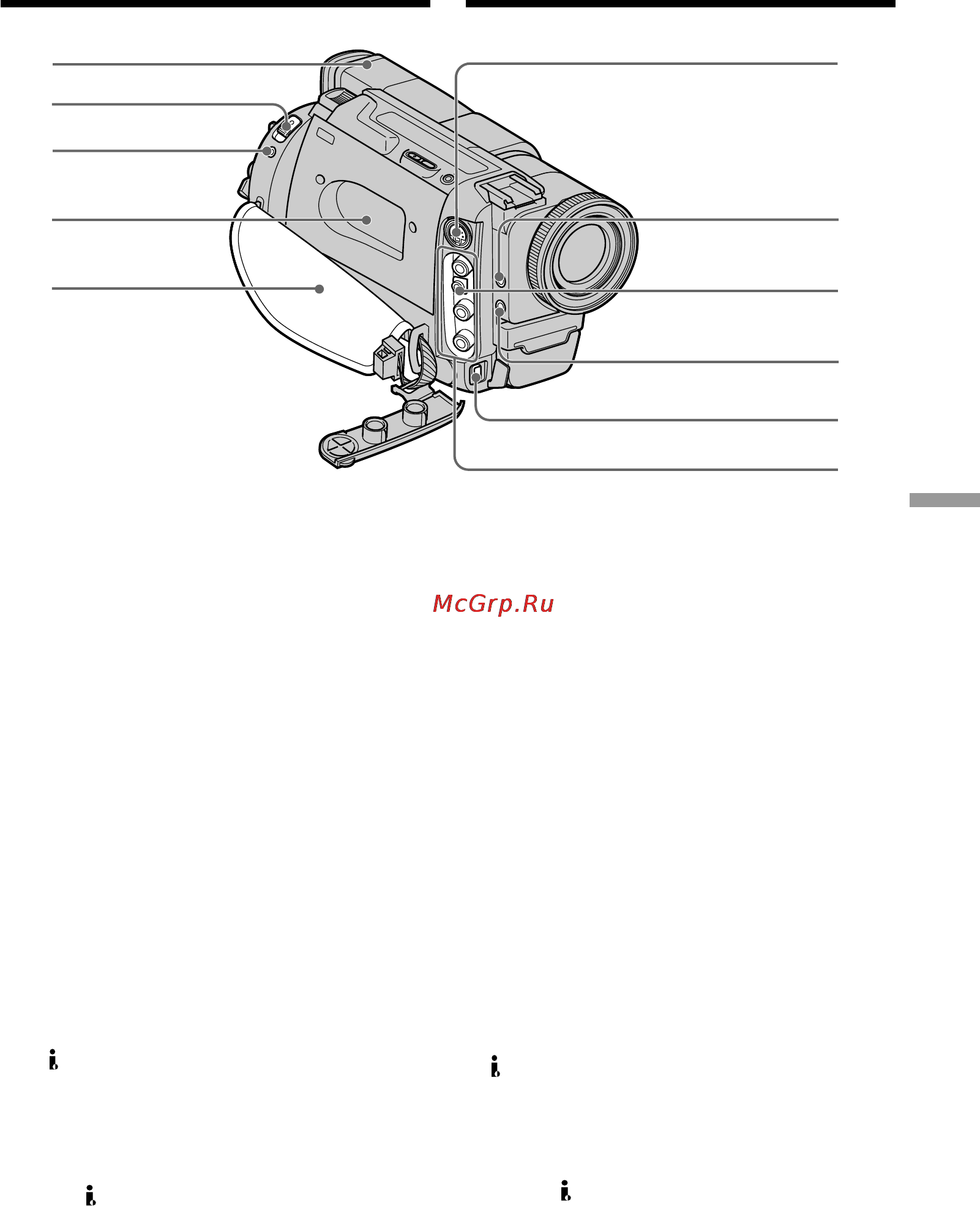 Sony DCR-TR7100E [109/120] Identifying the parts and controls