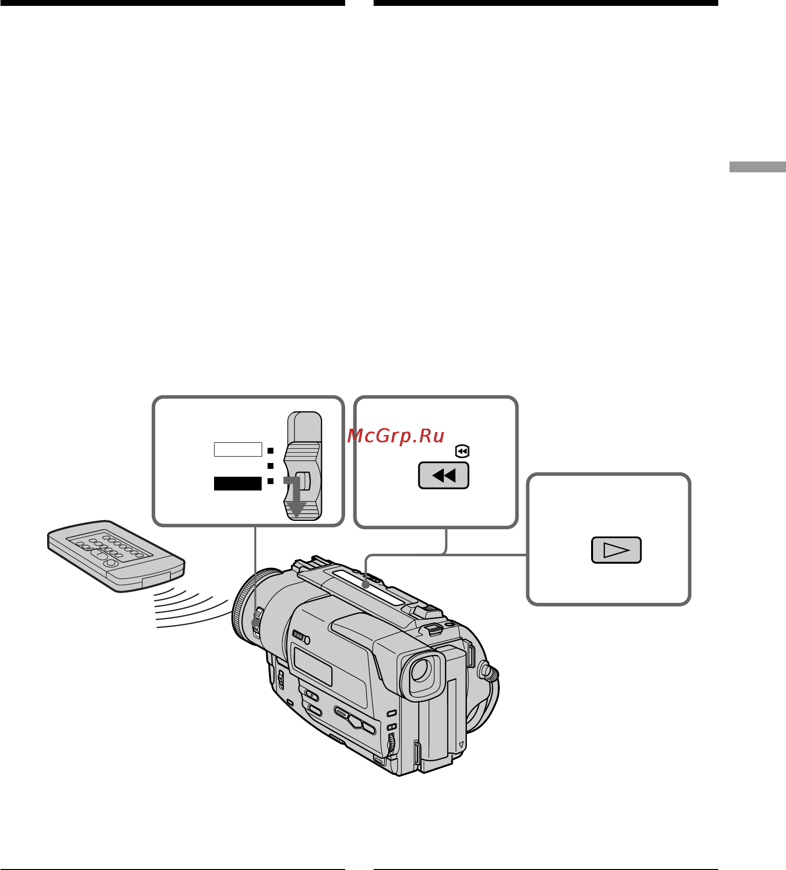 Sony DCR-TR7100E [33/120] Çóòô óëá â âìëâ îâìú
