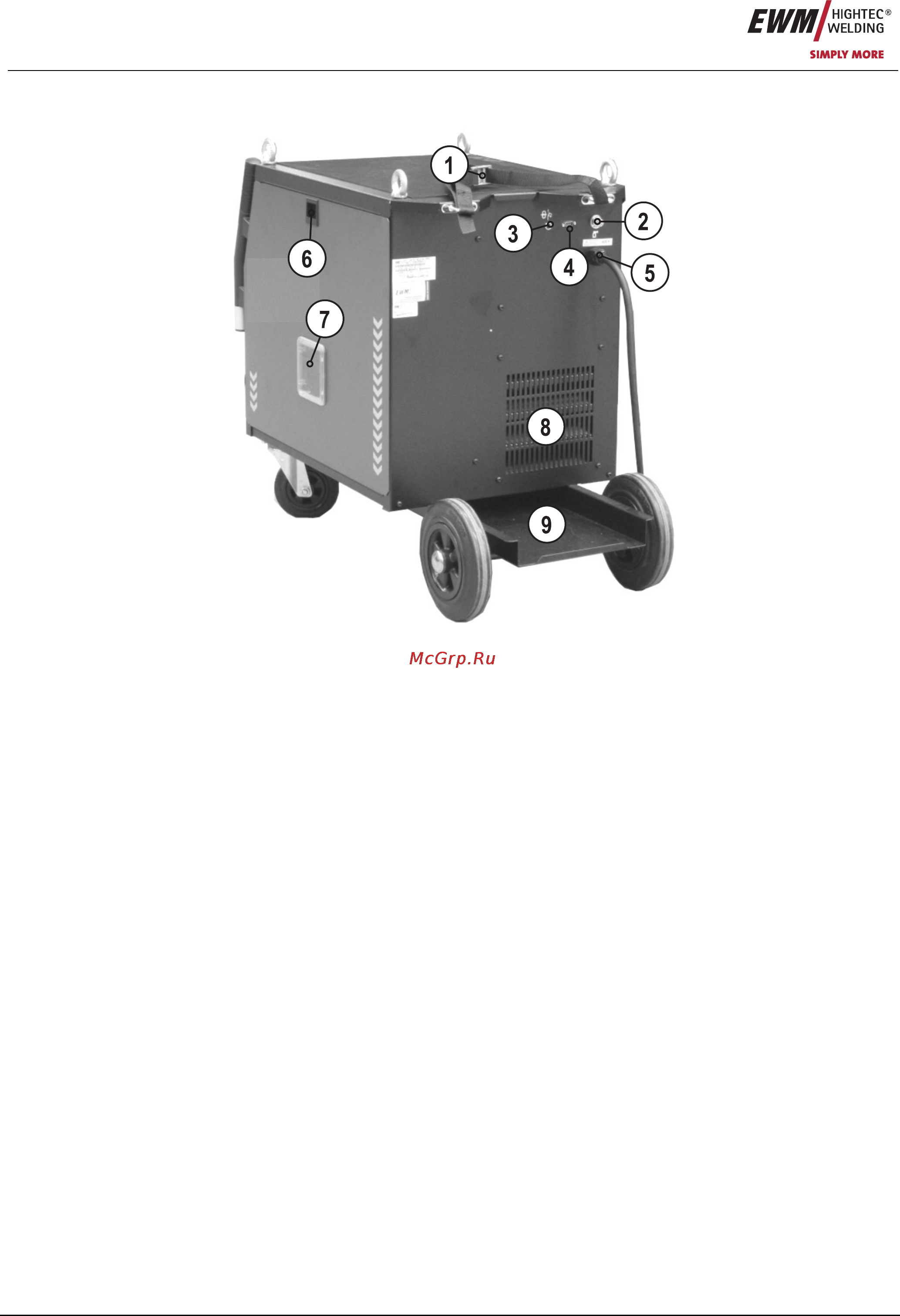 Ewm PHOENIX 421 DW BASIC 090-005060-00102 [20/95] Вид сзади
