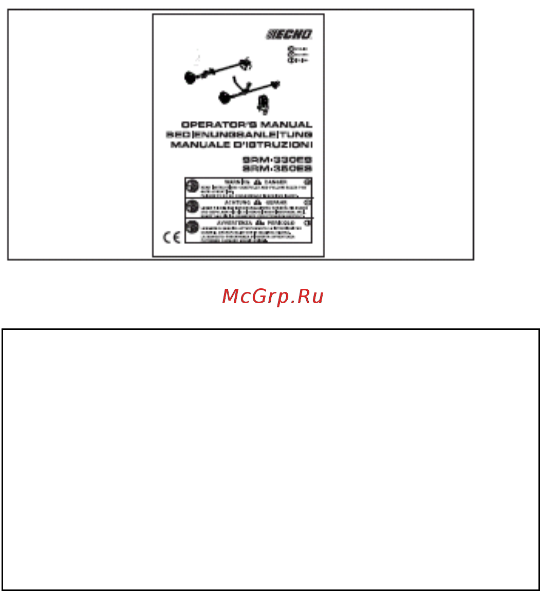 Echo SRM-350ES (мотокоса) [56/58] X750212 8604_gb_d_i ru 56 pdf