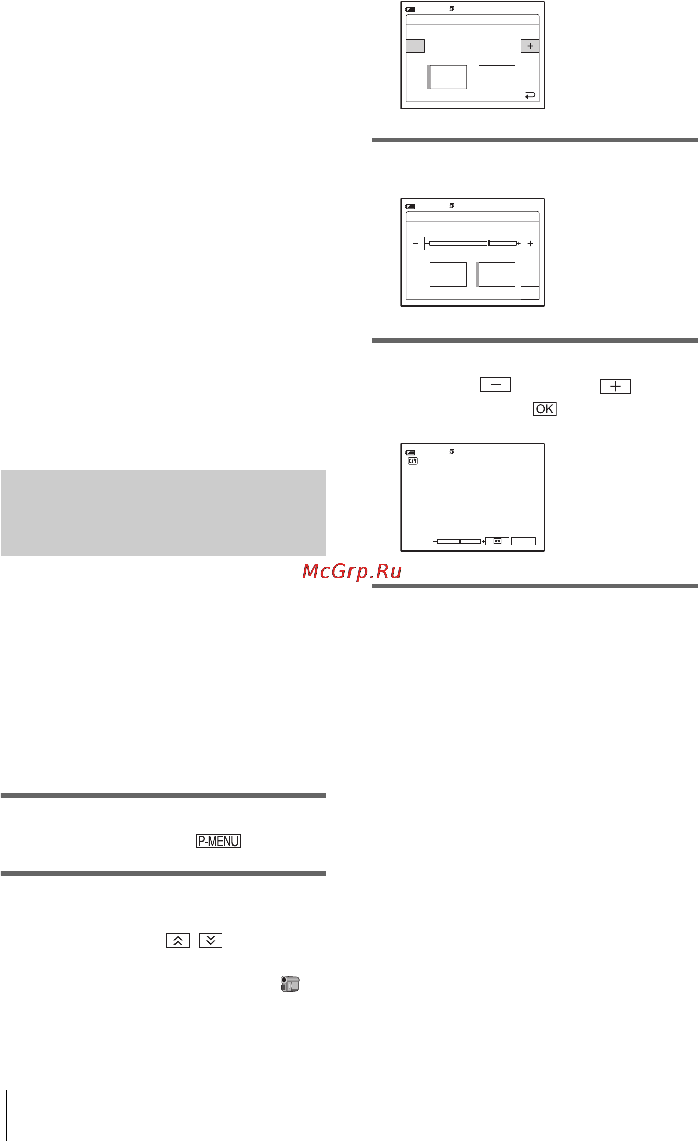 Sony DCR-PC350E [46/180] Ãåãóëè²îâêà æêñïîçèöèè â²ó íó