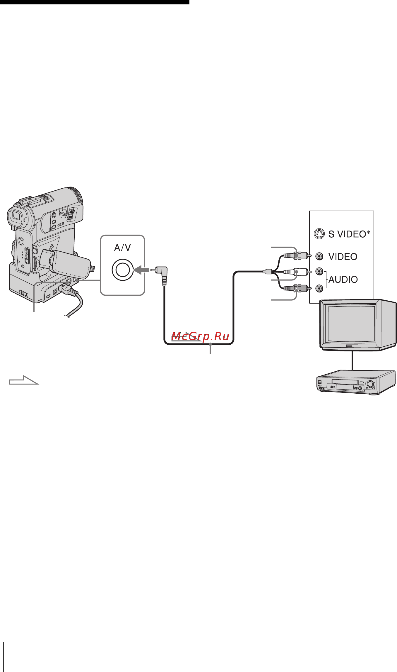 Sony DCR-PC350E [70/180] Âîñï²îèçâåäåíèå èçîá²àæåíèø íà æê²àíå òåëåâèçî²à