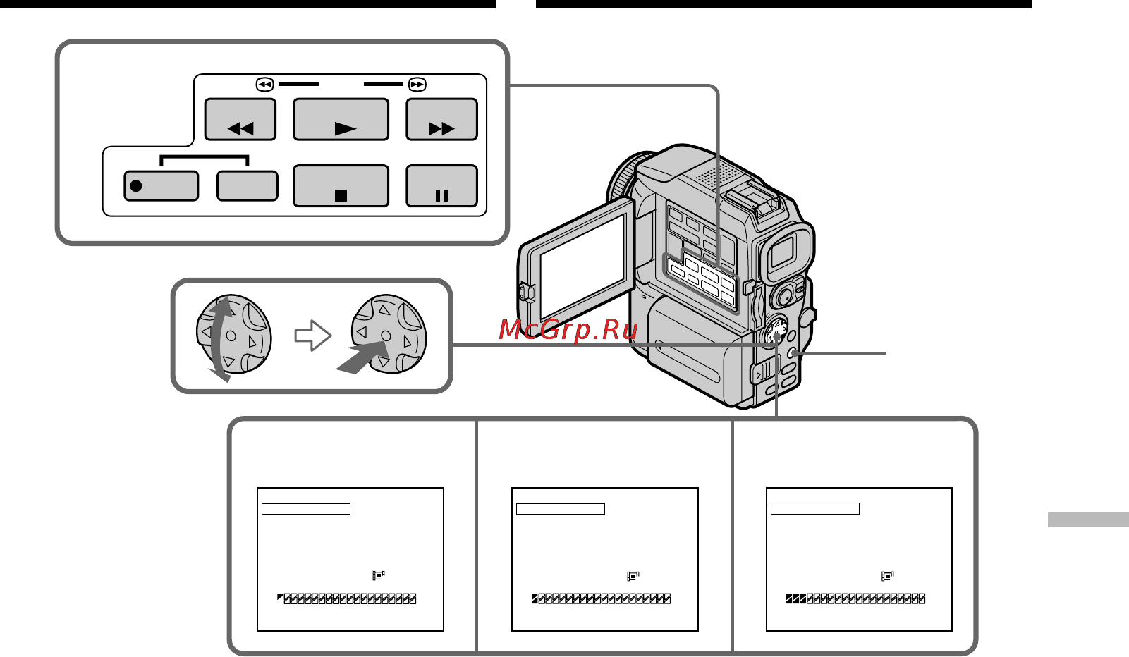 Sony DCR-PC120E [185/268] Recording edited pictures as a moving picture digital program editing on memory stick s