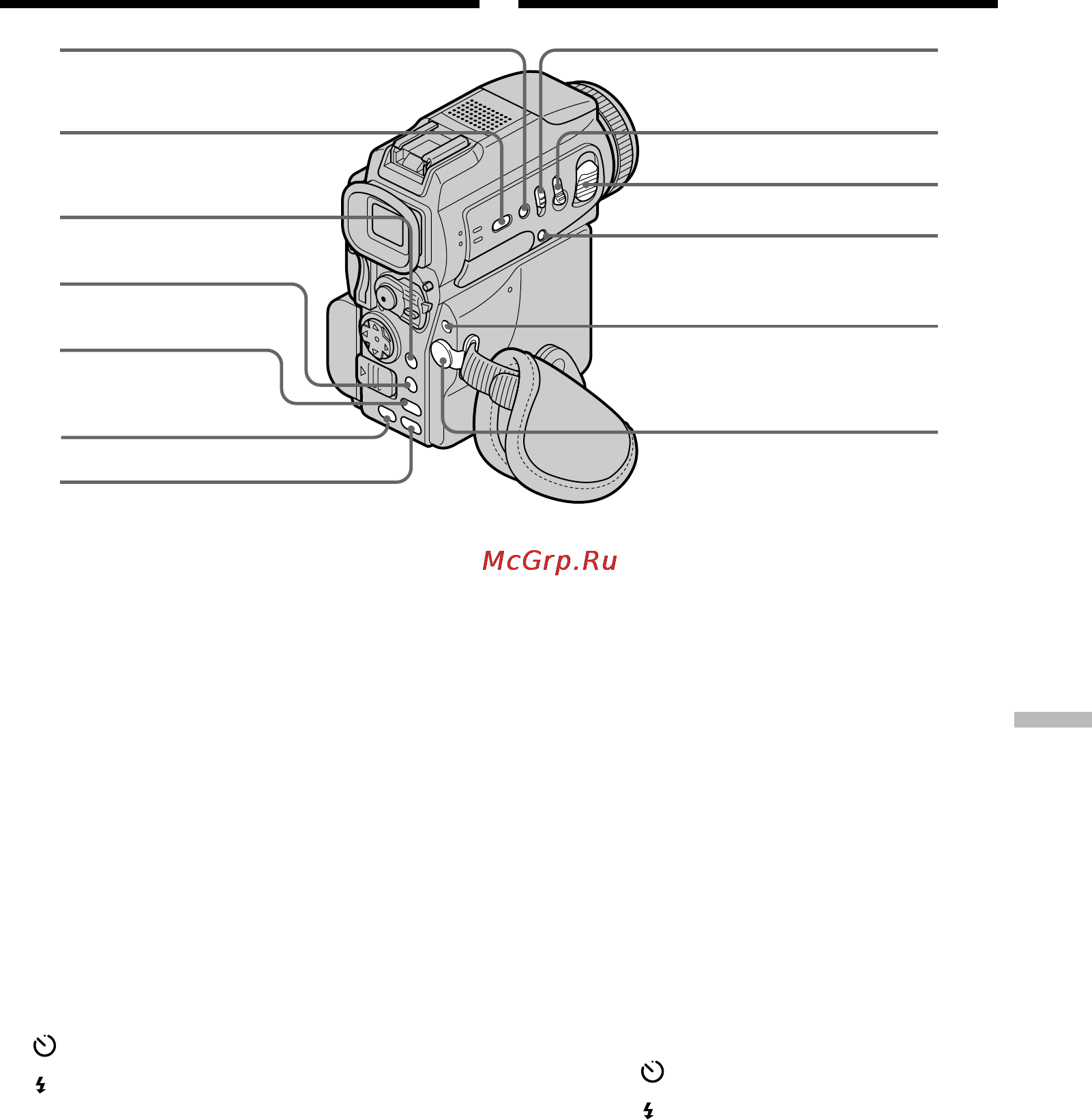 Sony DCR-PC120E [259/268] Identifying the parts and controls