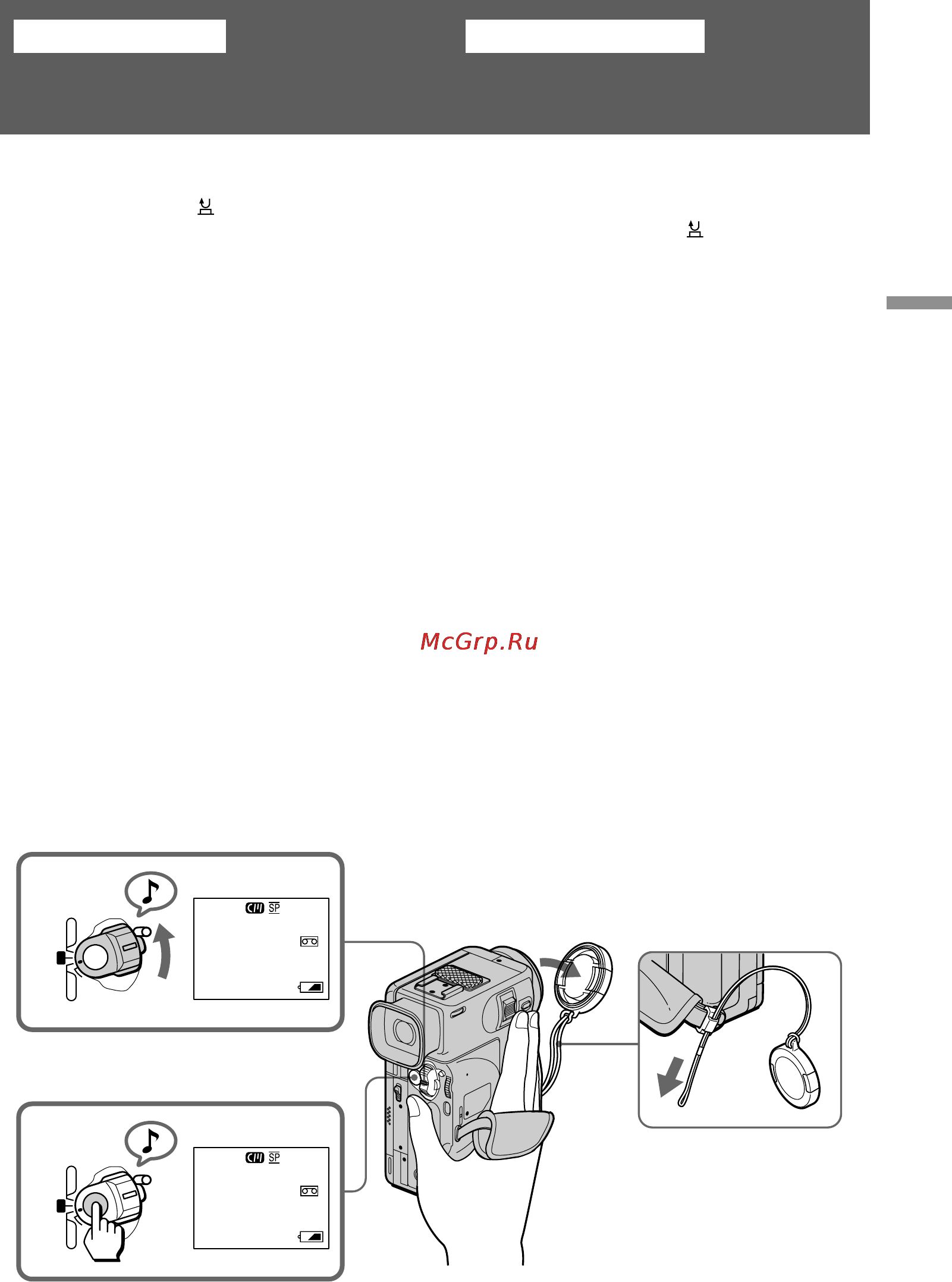 Sony DCR-PC10E [13/124] Camera recording