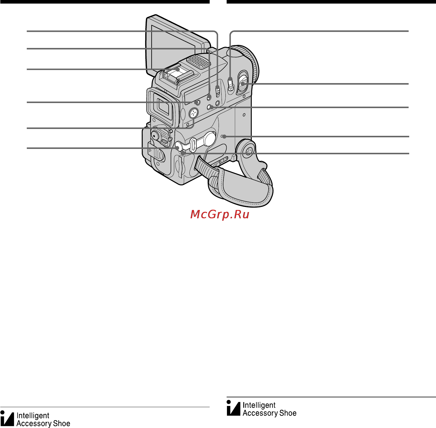 Sony DCR-PC101E [308/316] Identifying the parts and controls