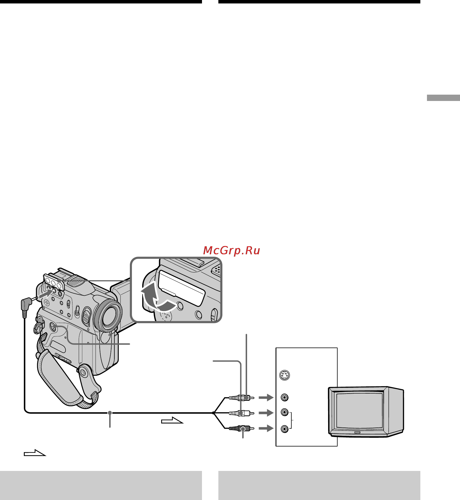 Sony DCR-PC101E [59/316] Просмотр записи на экране телевизора