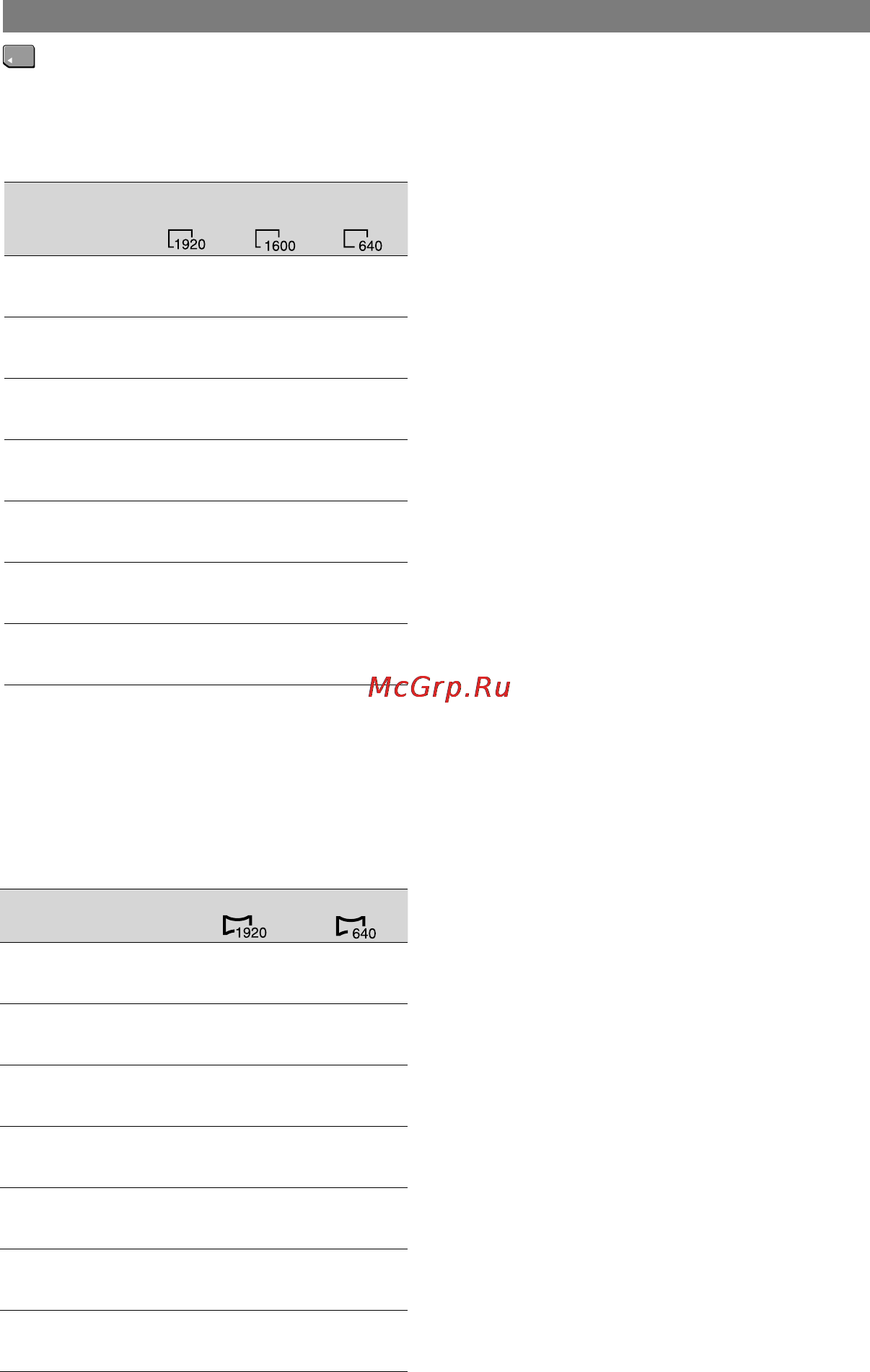 Sony DCR-PC1000E [170/258] Меню уст памяти продолжение