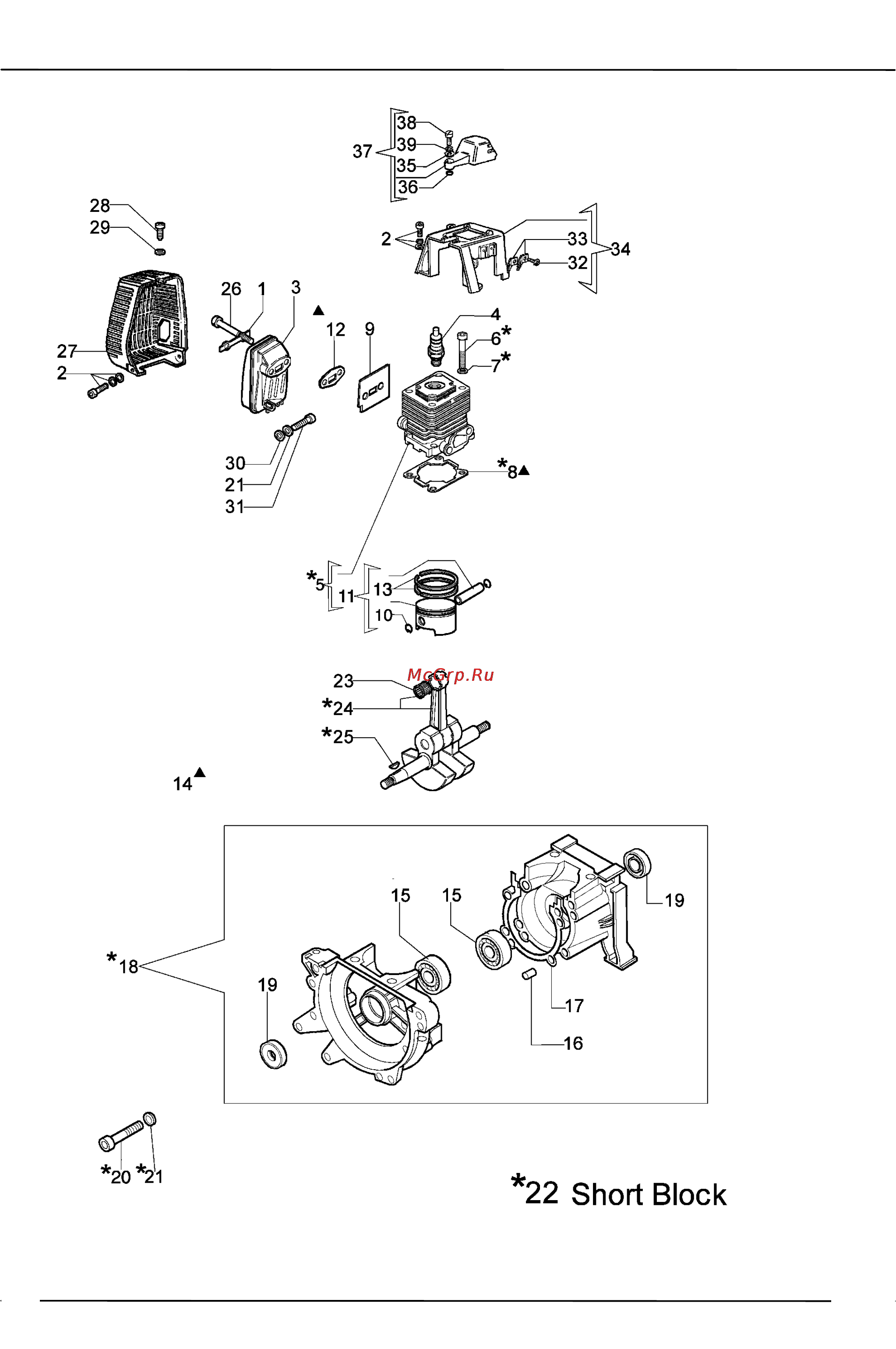 Efco 8530 [7/16] Engine
