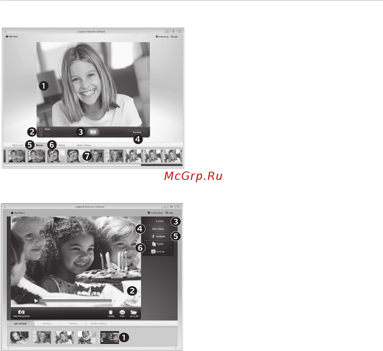 Logitech HD WEBCAM C270 Инструкция по эксплуатации онлайн [163/168] 16056