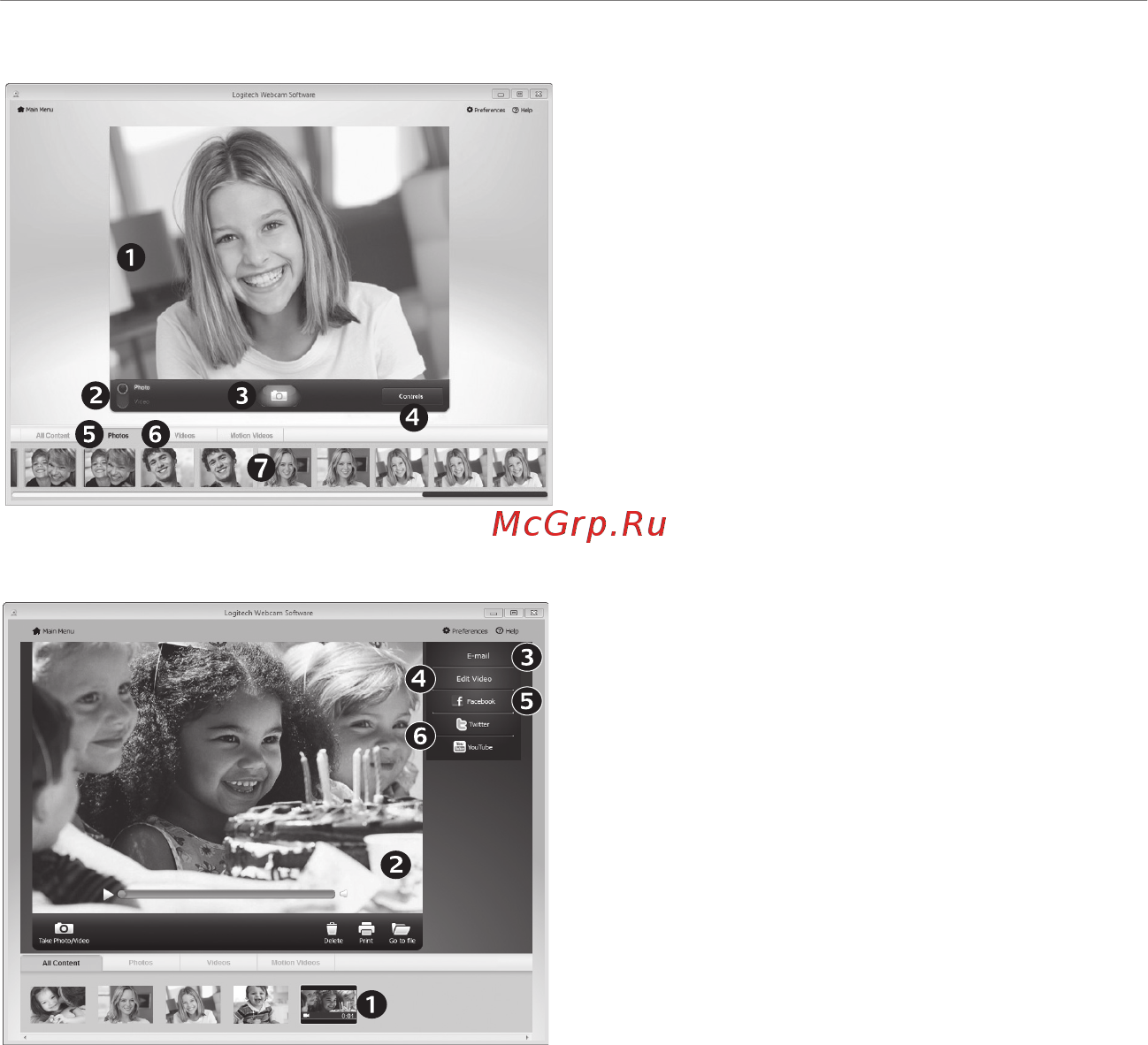Logitech HD WEBCAM C270 Инструкция по эксплуатации онлайн [73/168] 16056