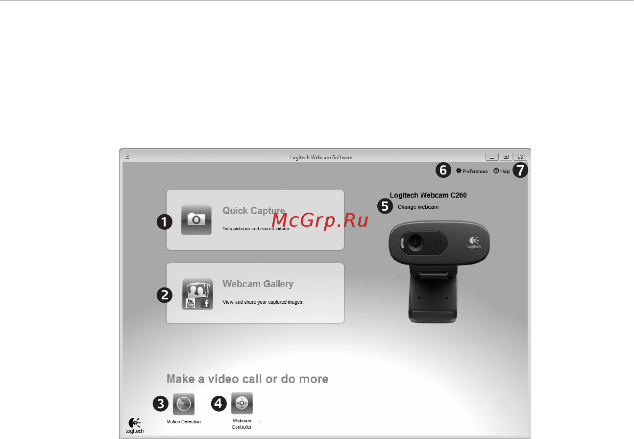 Logitech HD WEBCAM C270 [90/168] Utilizarea camerei web cu windows 7 şi windows vista