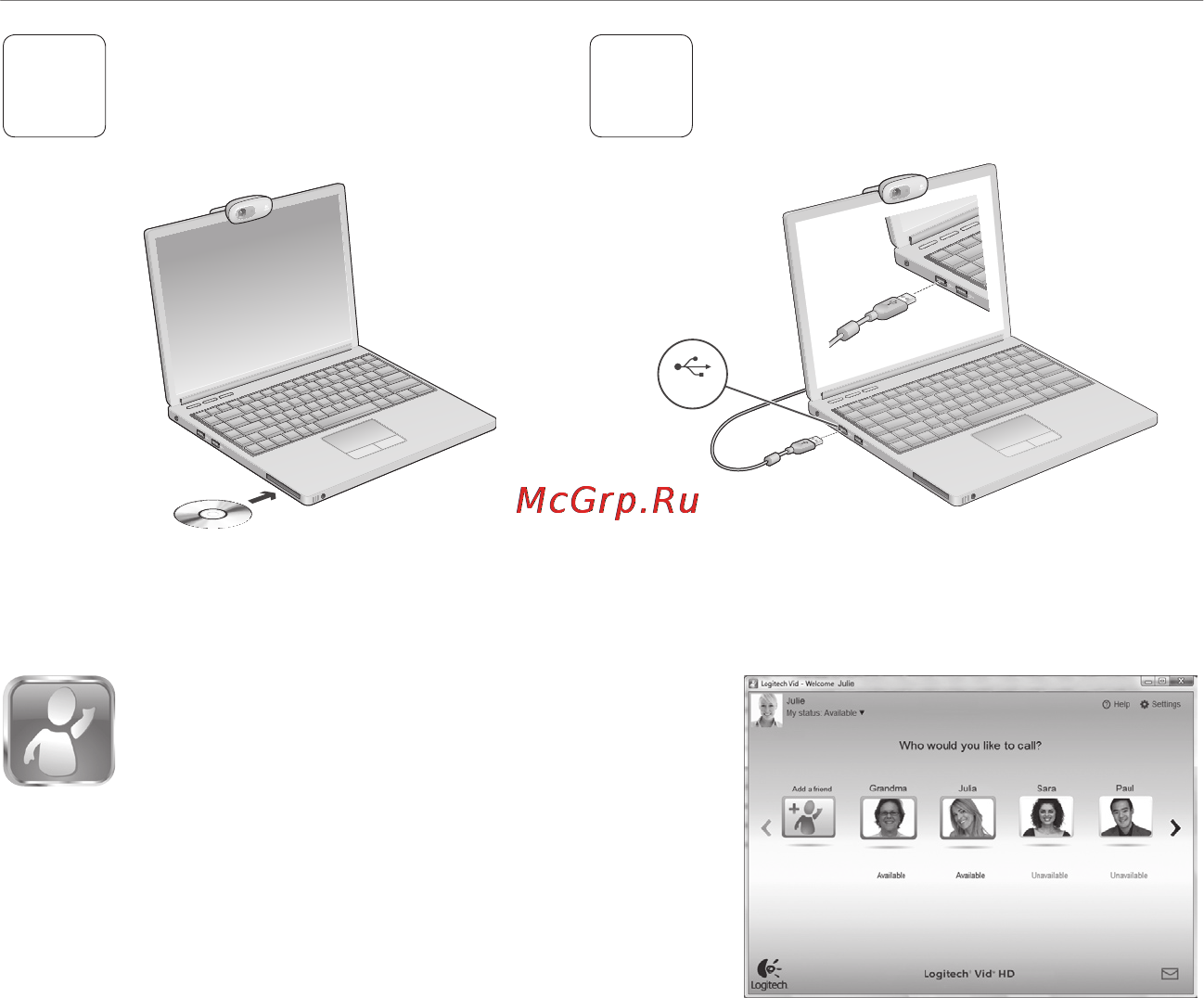 Logitech C270 (960-000728) [5/94] Gettingstartedwithvideocalling