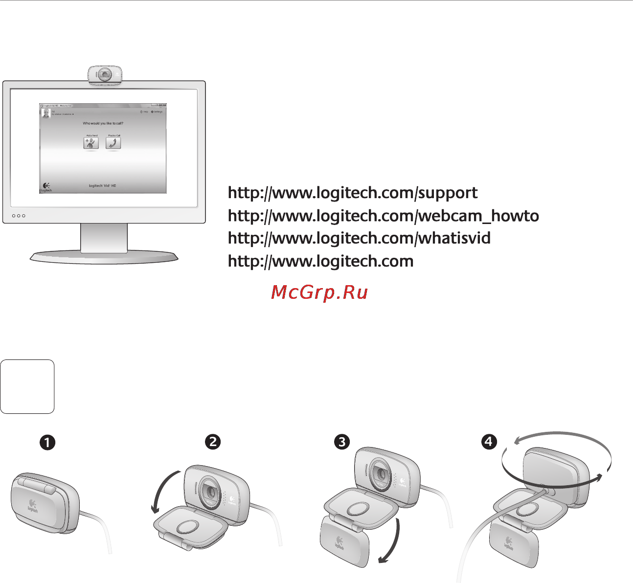 Logitech HD WEBCAM C510 [26/104] Dziękujemy za zakup kamery internetowej firmy logitech