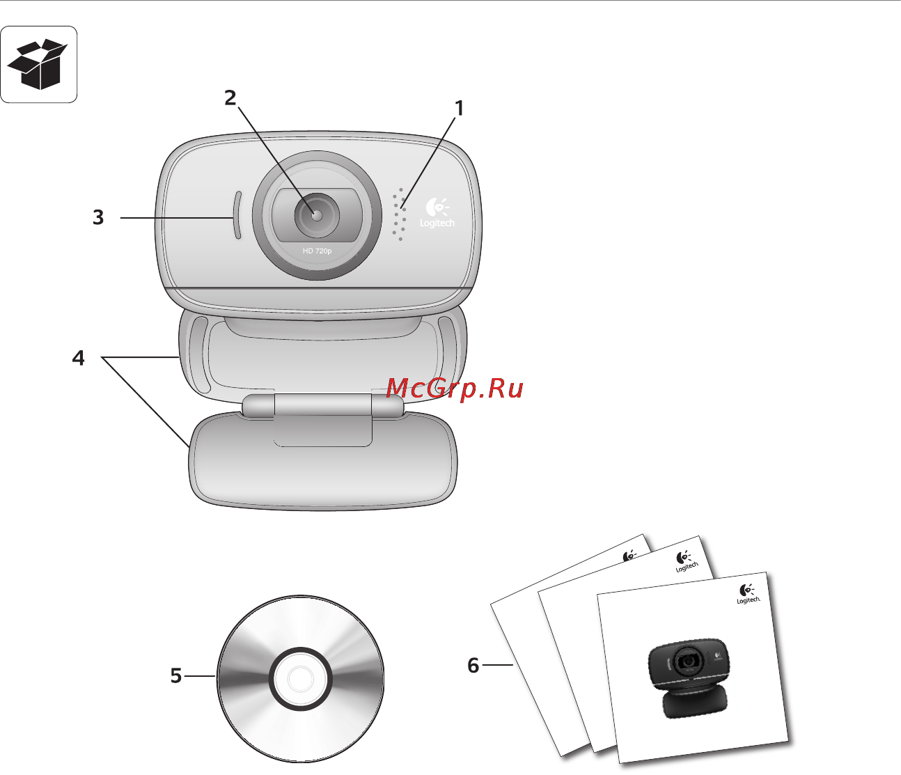 Logitech HD WEBCAM C510 Инструкция по эксплуатации онлайн [58/104] 16085