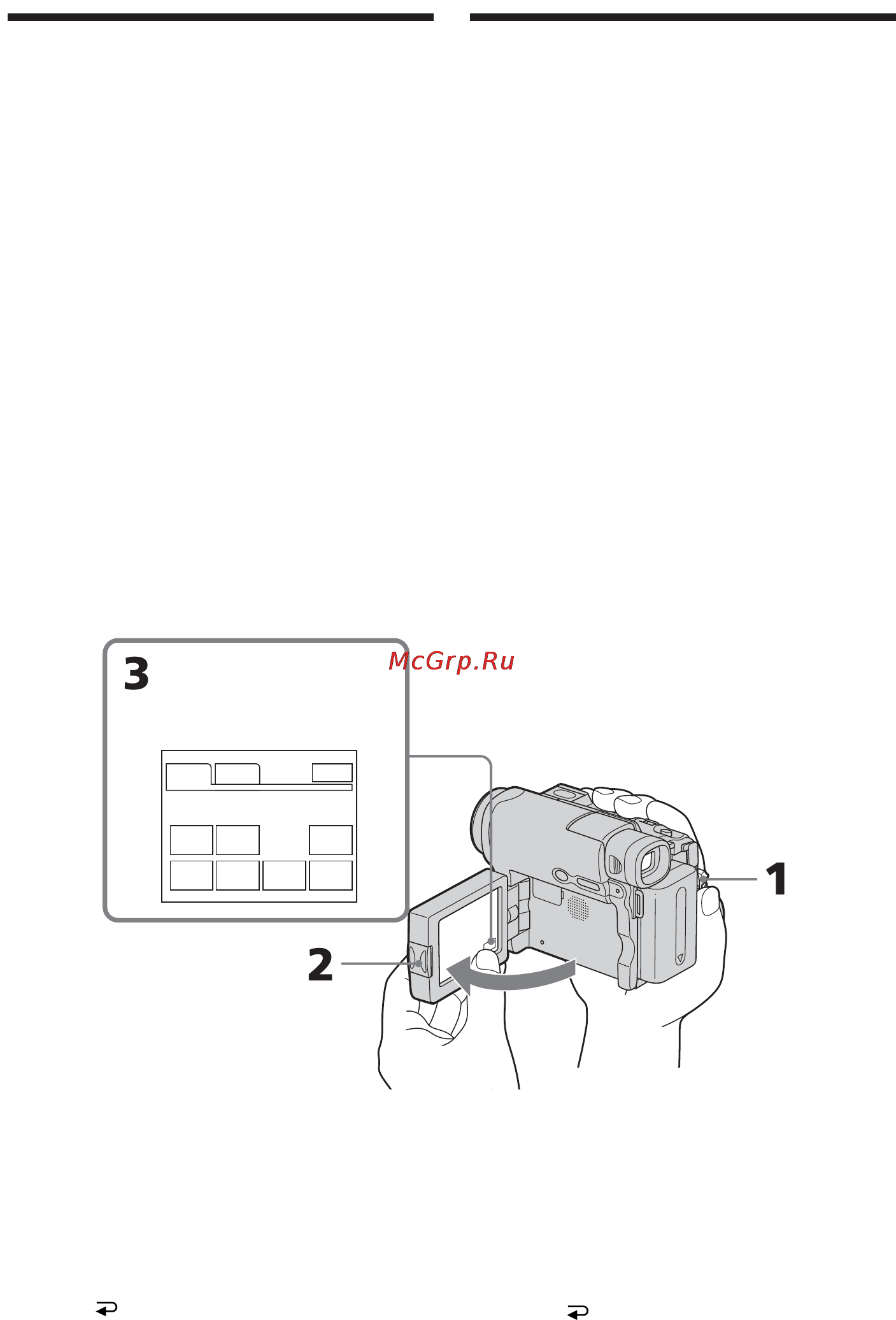 Sony DCR-HC14E [28/196] Steg 3 använda pekskärmen