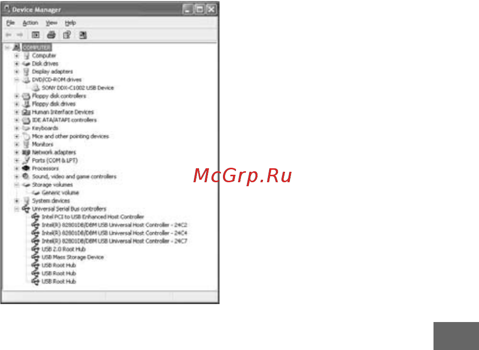 Sony DCR-DVD805E [267/300] Для windows 2000