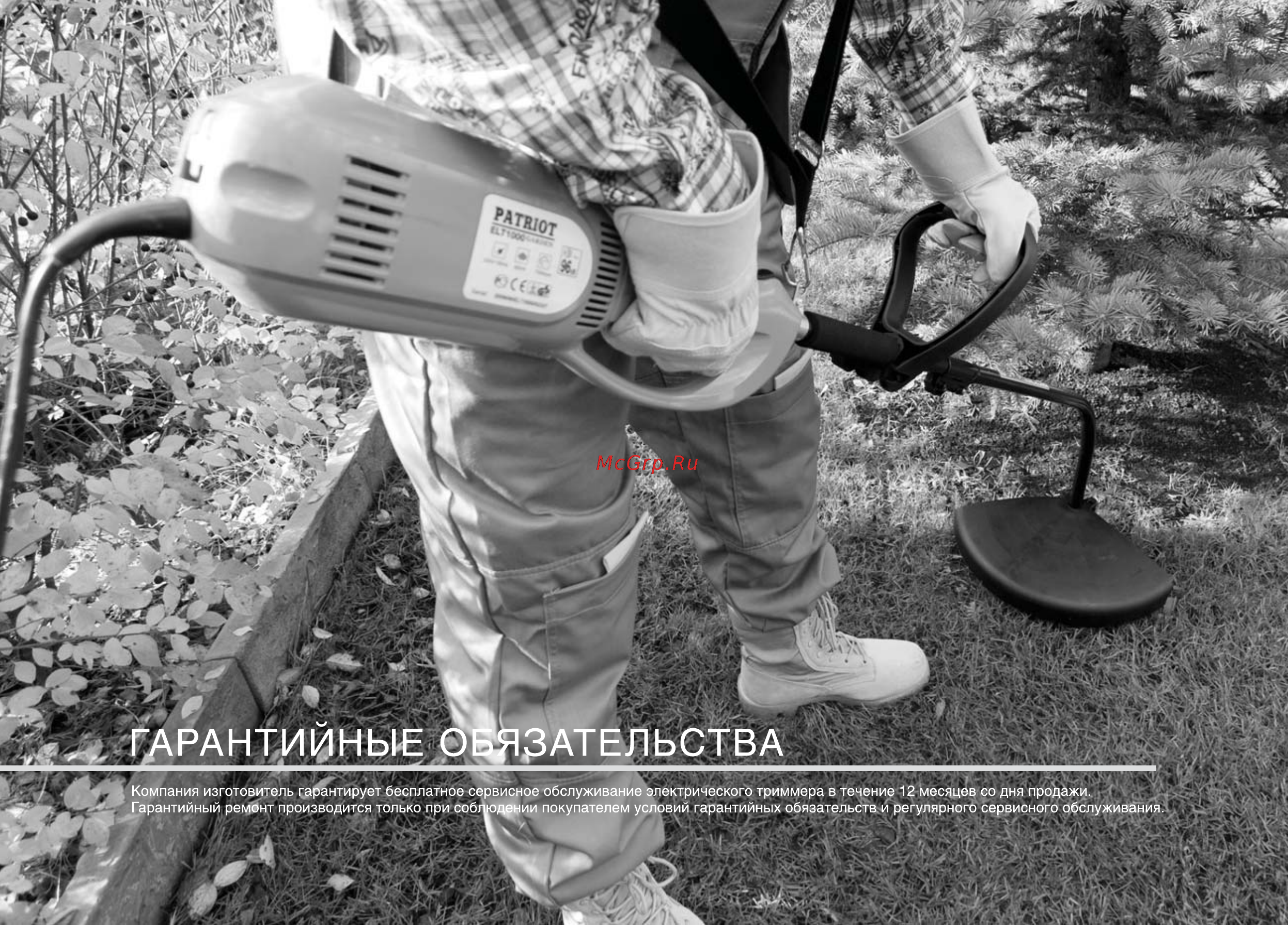 Patriot ELT 1000 Инструкция по эксплуатации онлайн [17/21] 16175
